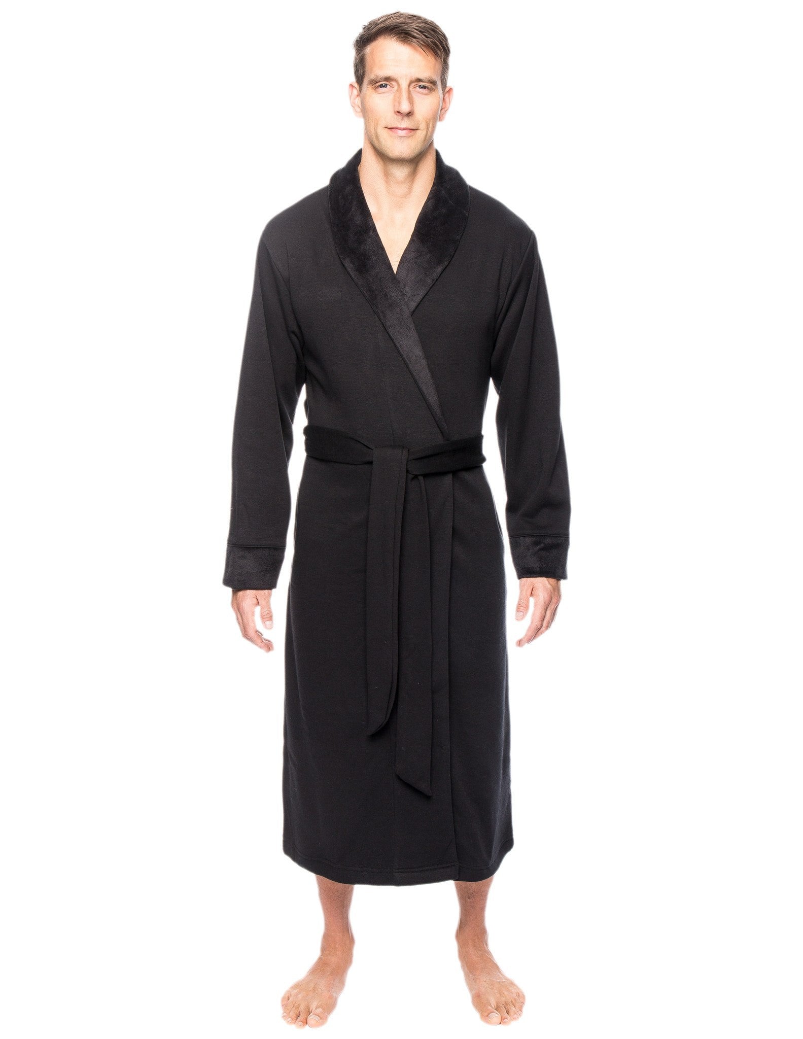 Men's Super Soft Brushed Robe