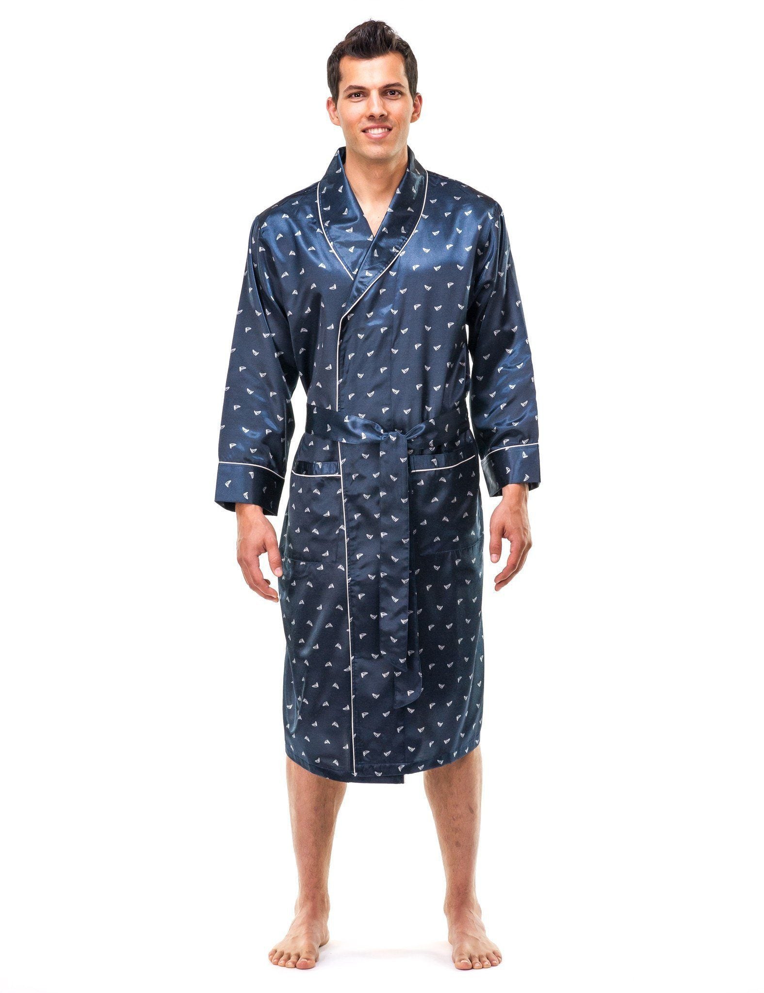 Men's Premium Satin Robe