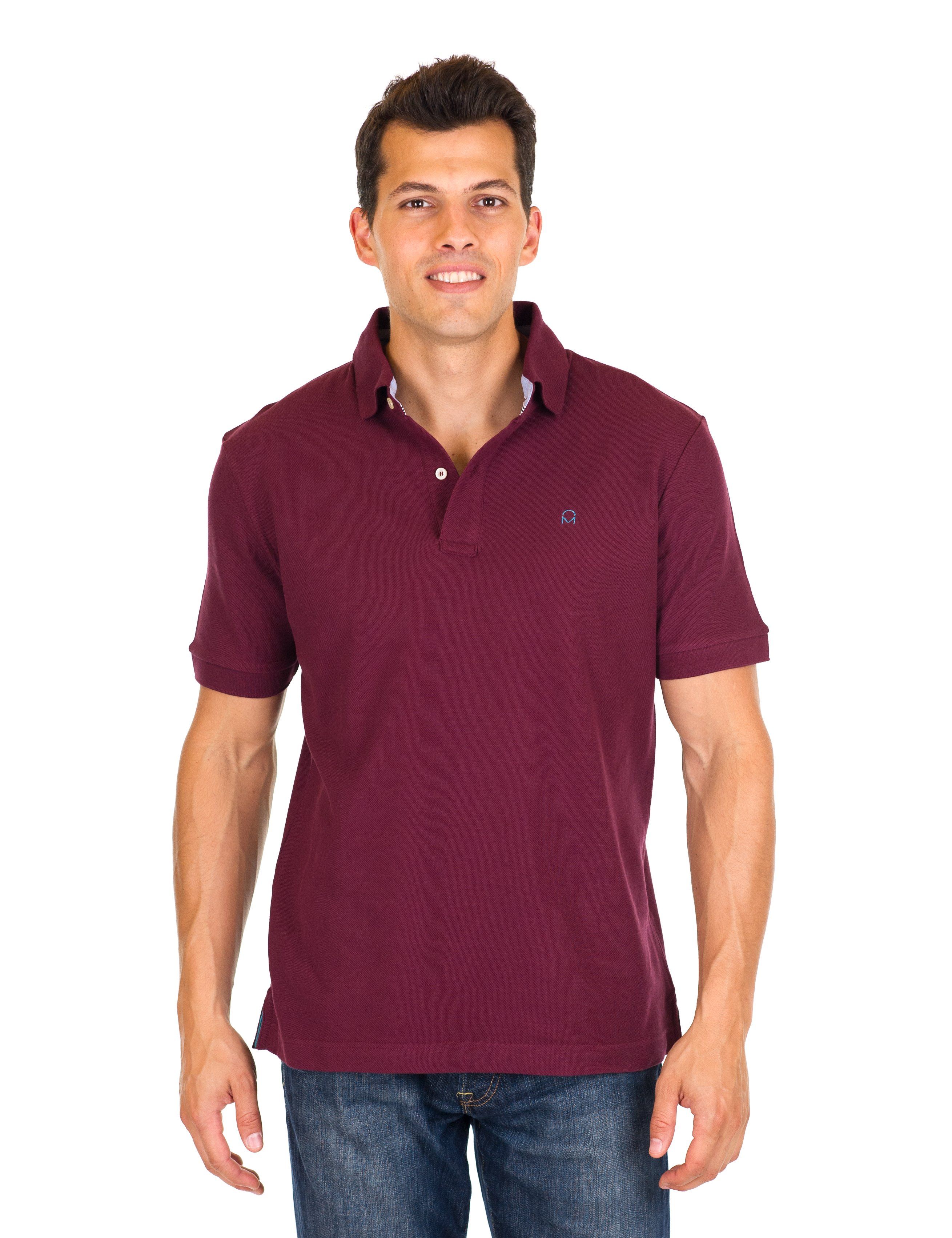 Mens 100% Cotton Pique Polo - Regular Fit