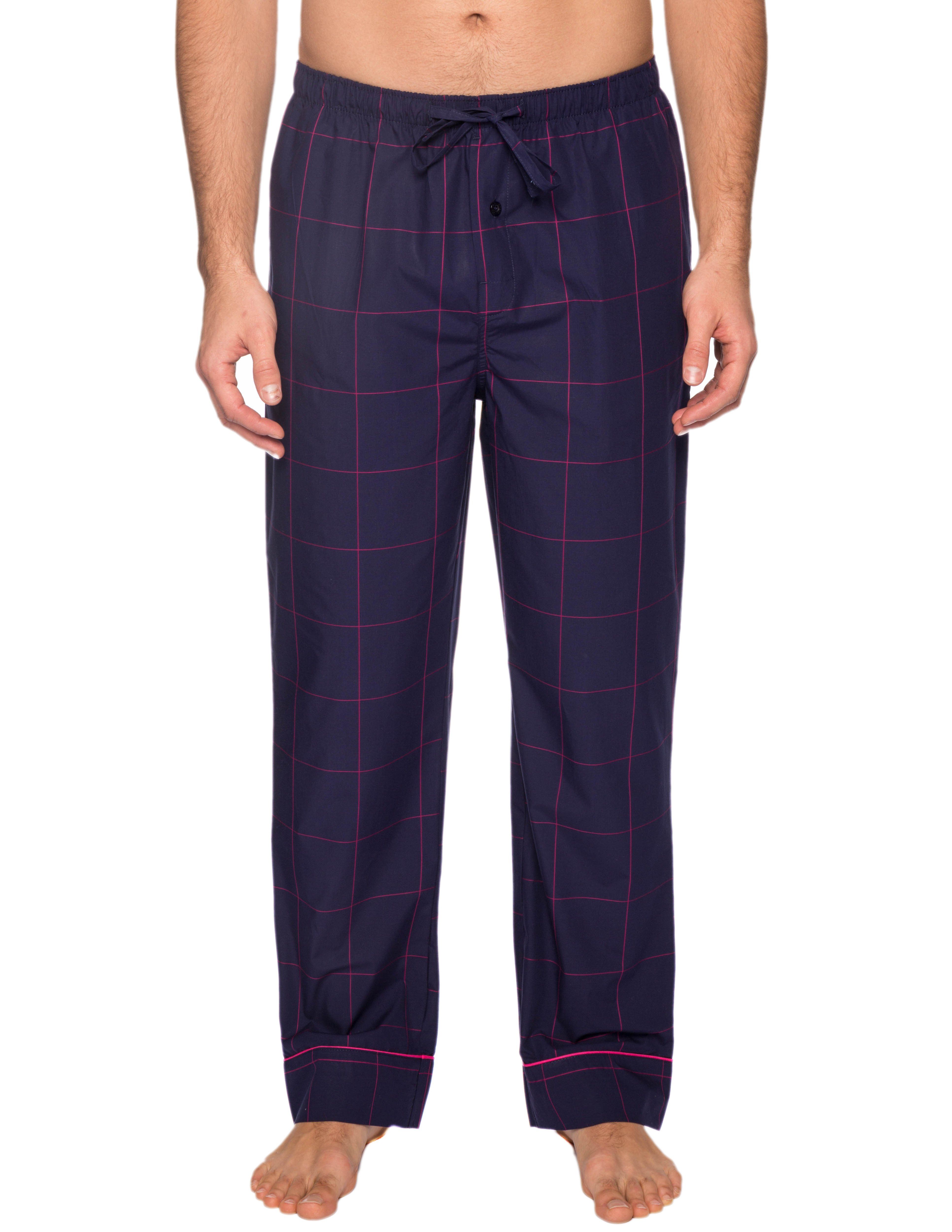 Windowpane-Diamond Checks Blue/Black