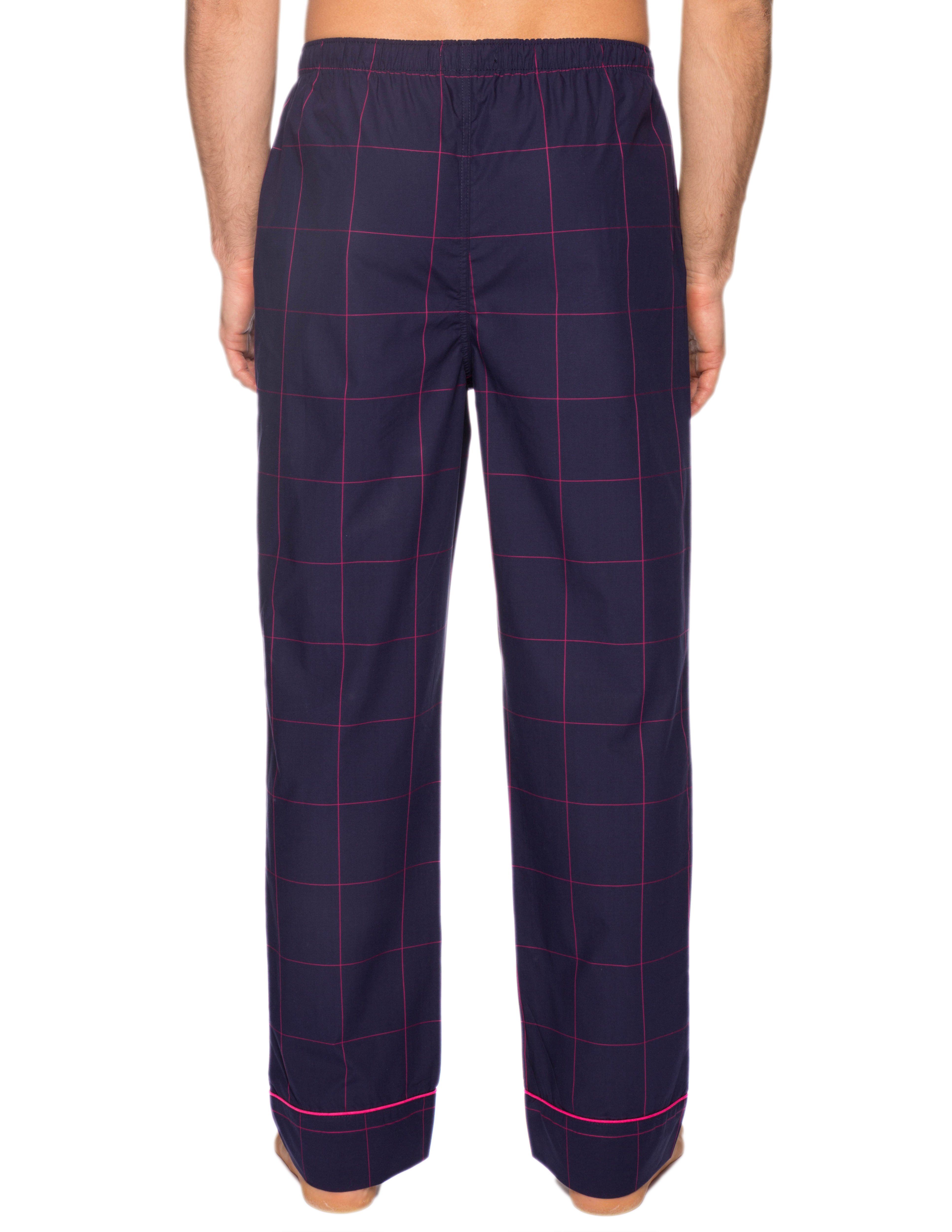 Windowpane-Diamond Checks Blue/Black