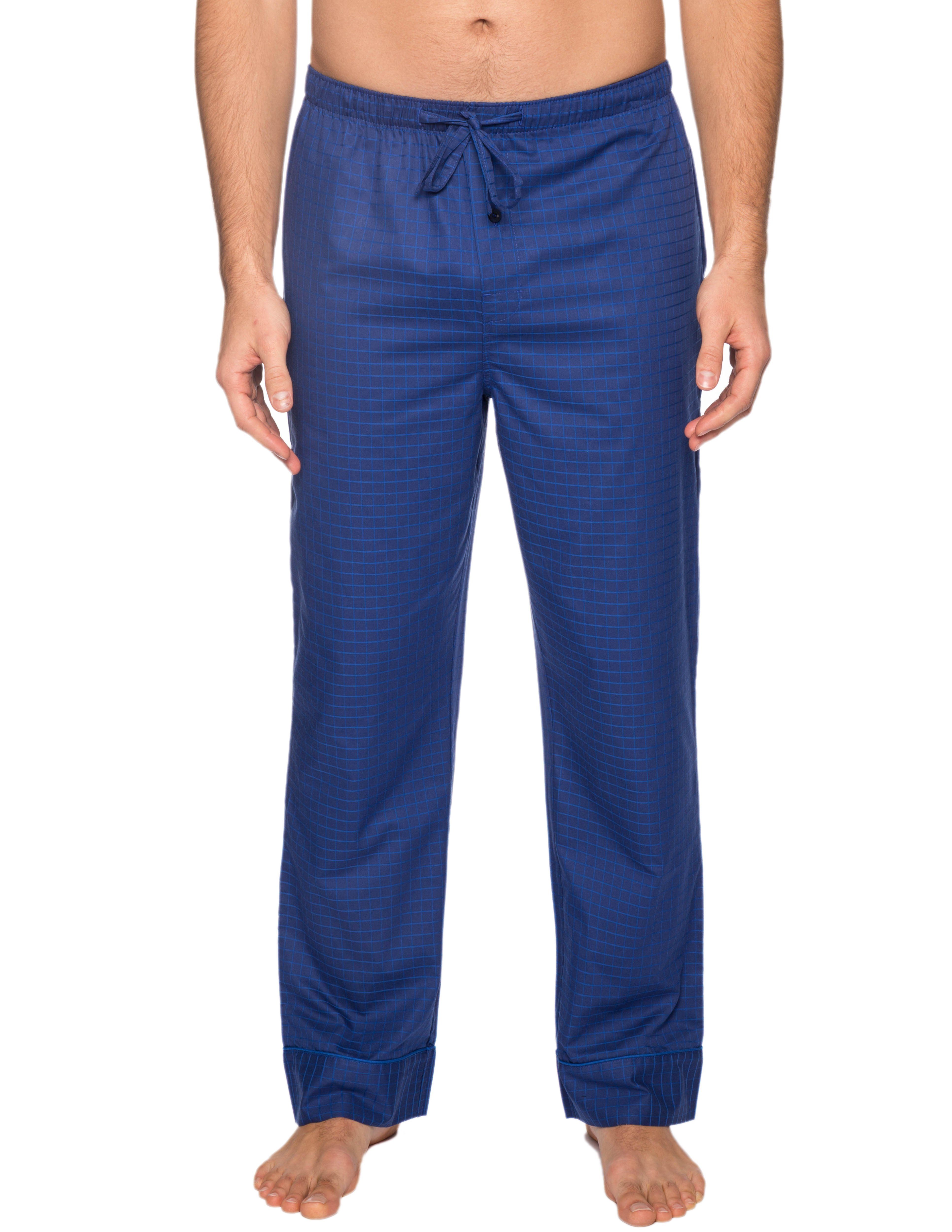 Windowpane Checks-Herringbone Blue/Fig