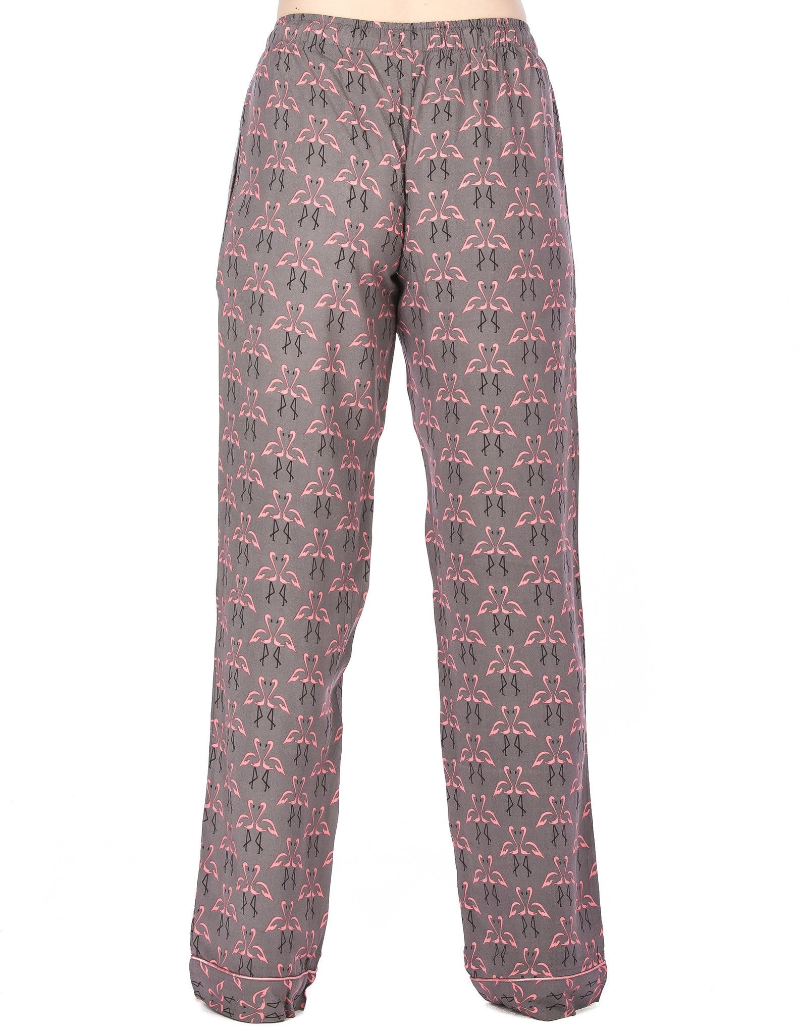 Flamingos - Grey/Pink