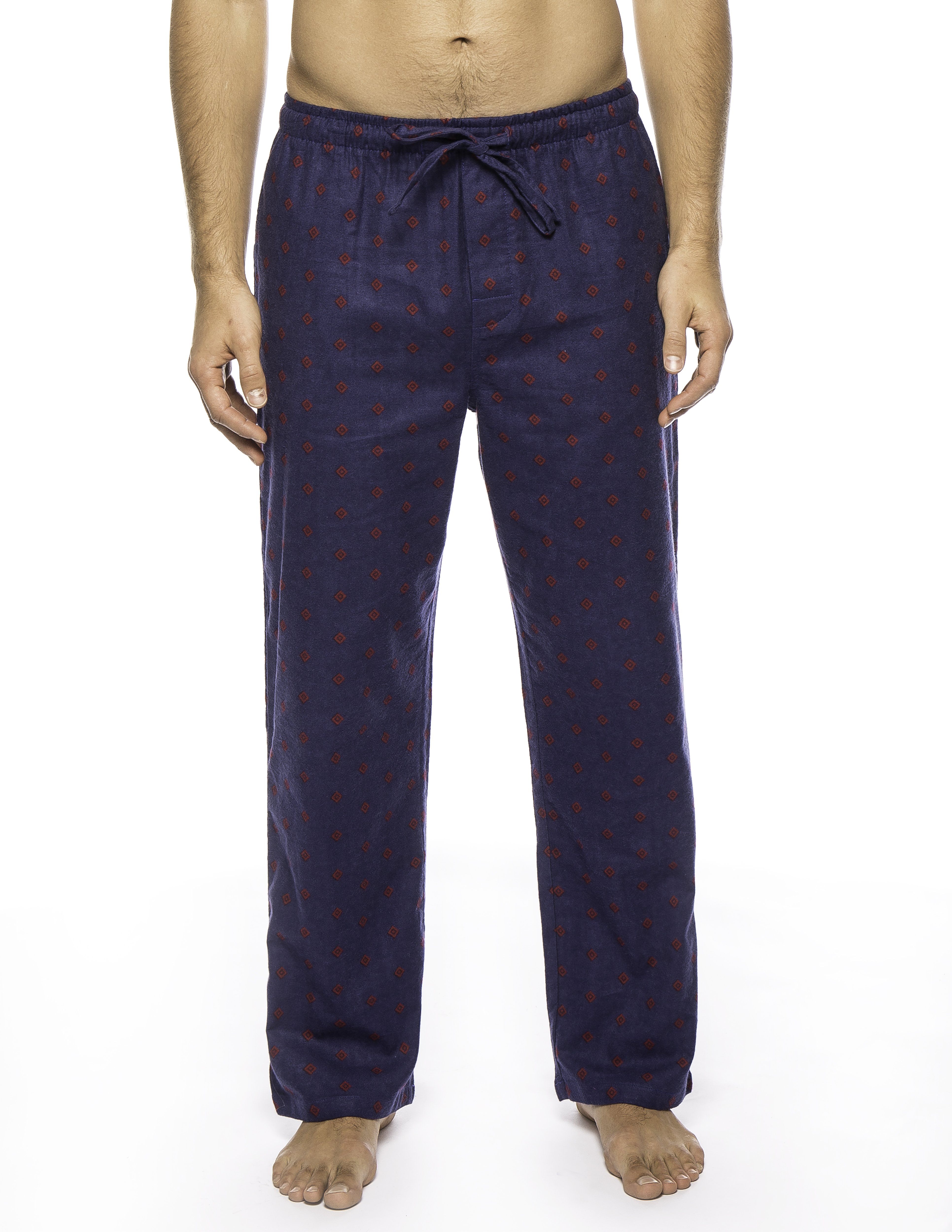 Men's 100% Cotton Flannel Lounge Pants