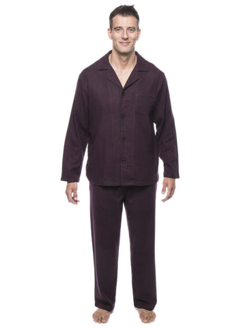 Men's 100% Cotton Flannel Pajama Set