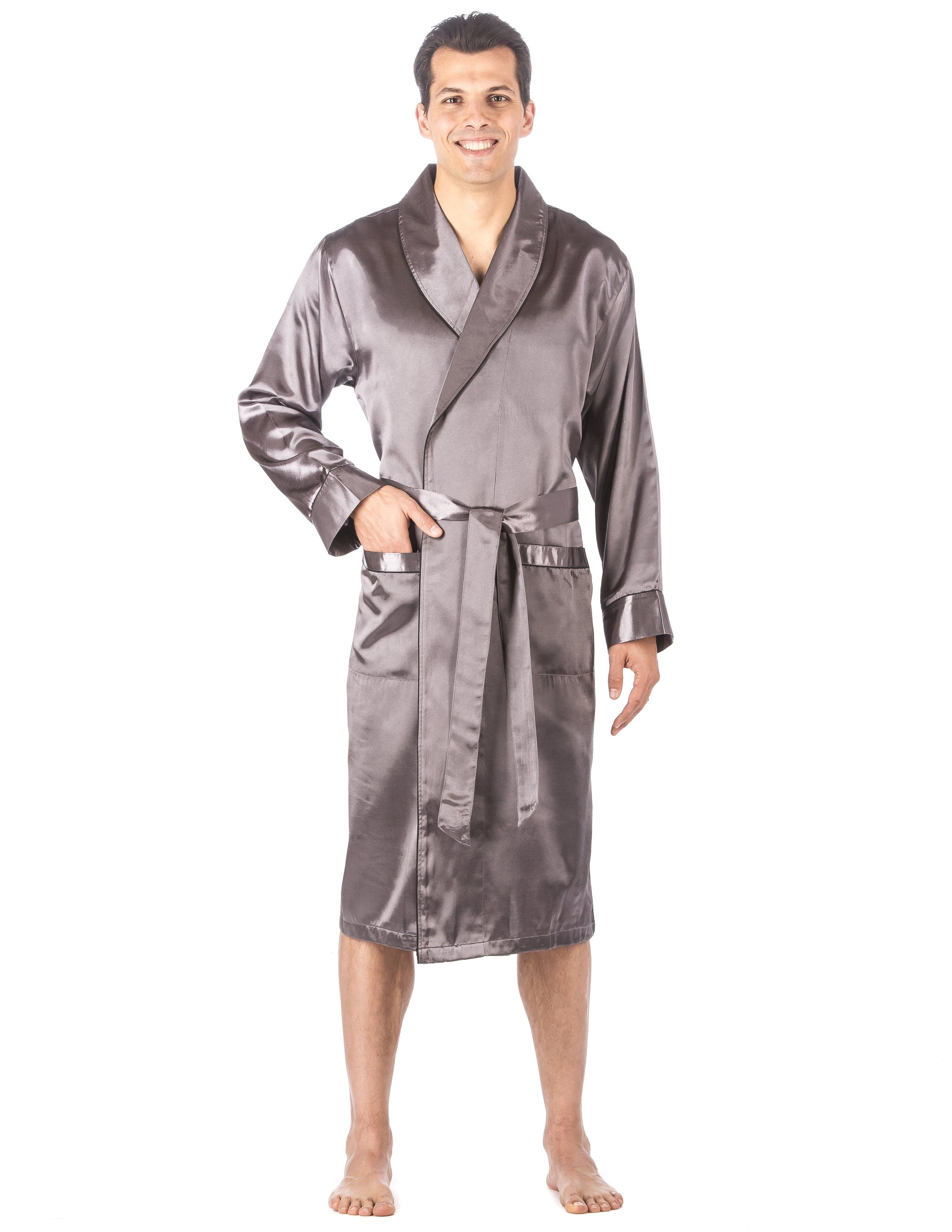 Men's Premium Satin Robe