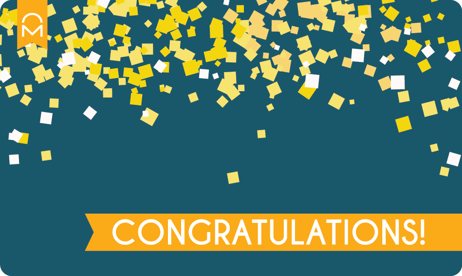 Congratulations Confetti eGift Card (Instant Email Delivery)