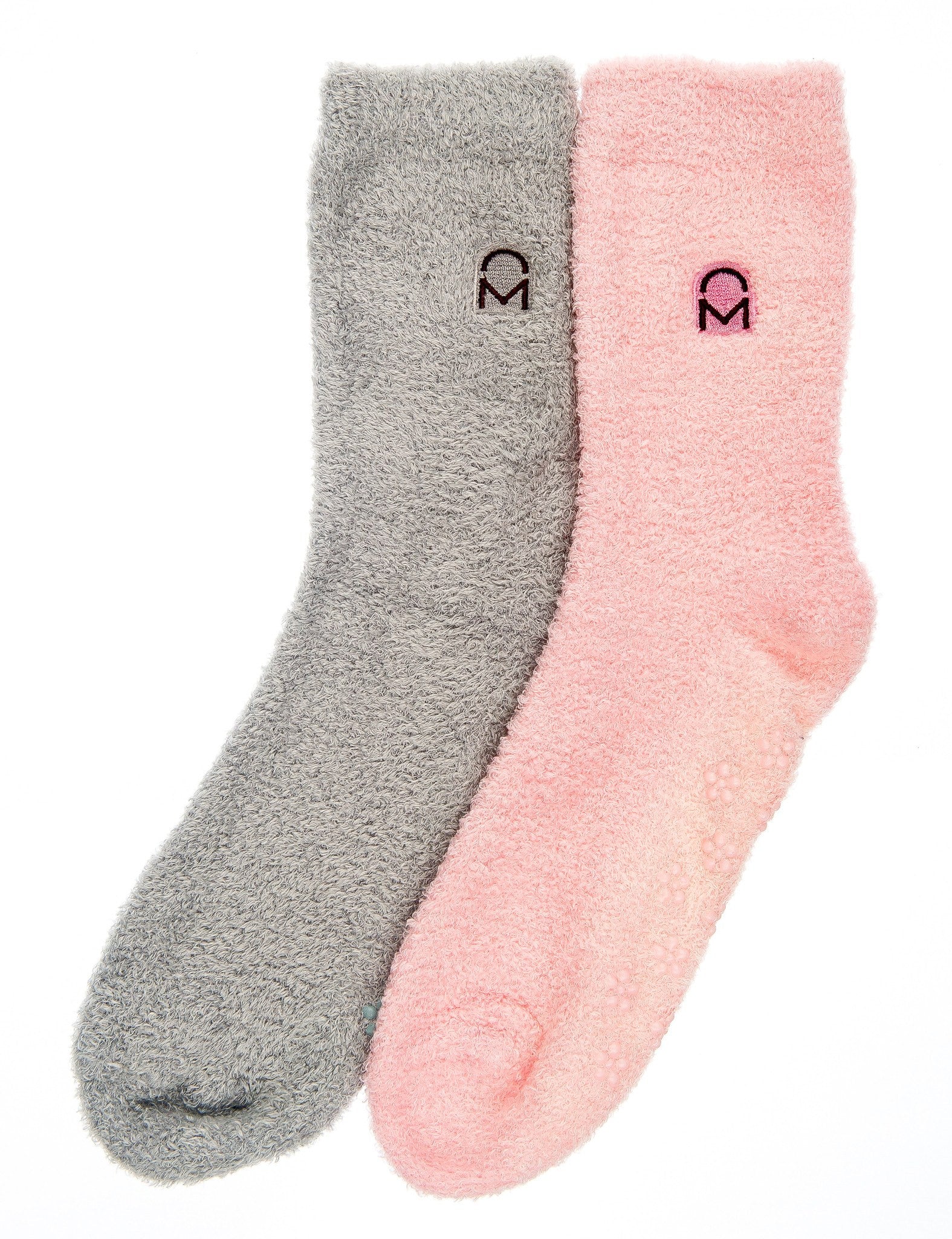 Women's Soft Anti-Skid Winter Feather Socks - 2-Pairs