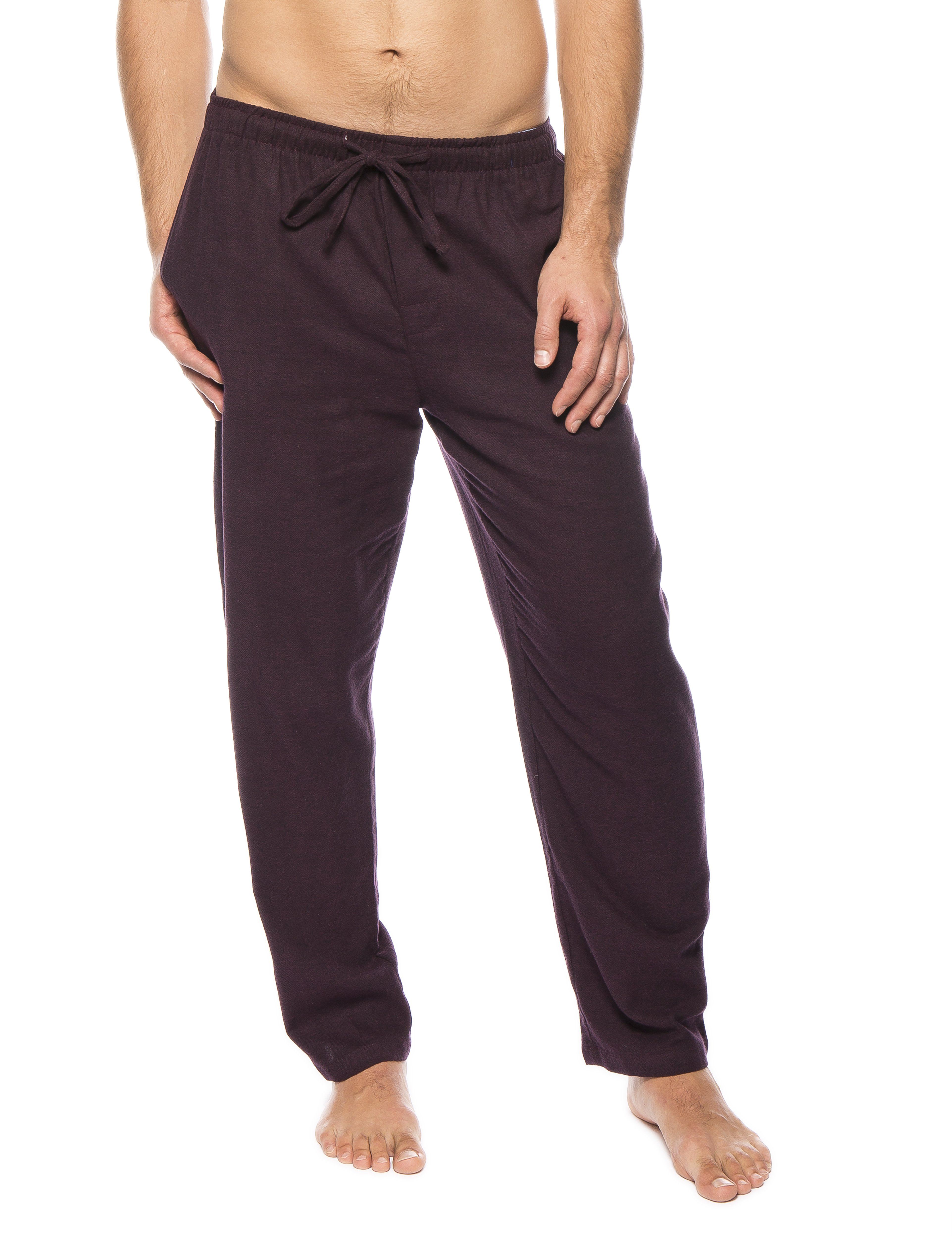 Men's 100% Cotton Flannel Lounge Pants