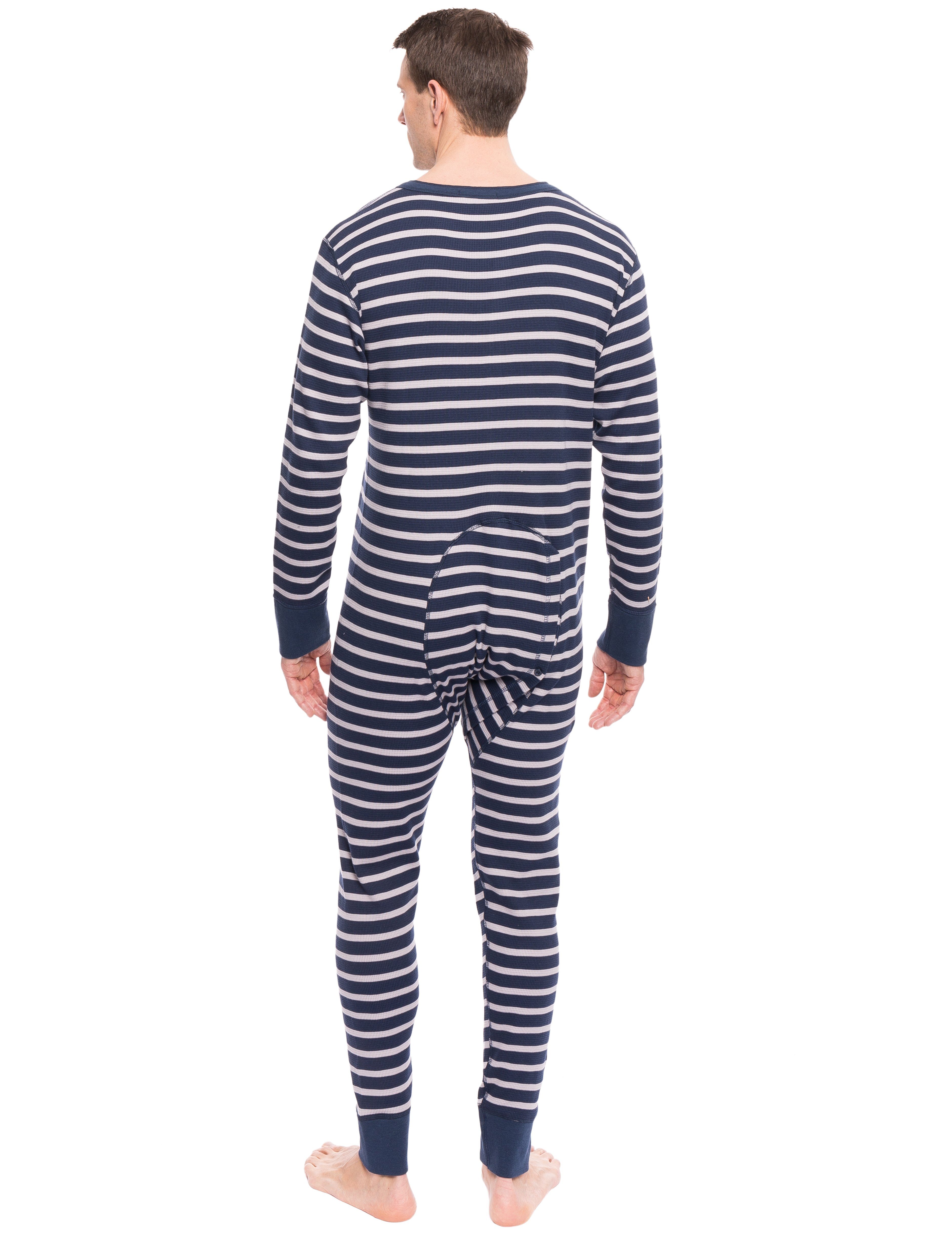 Stripes Navy/Heather Grey