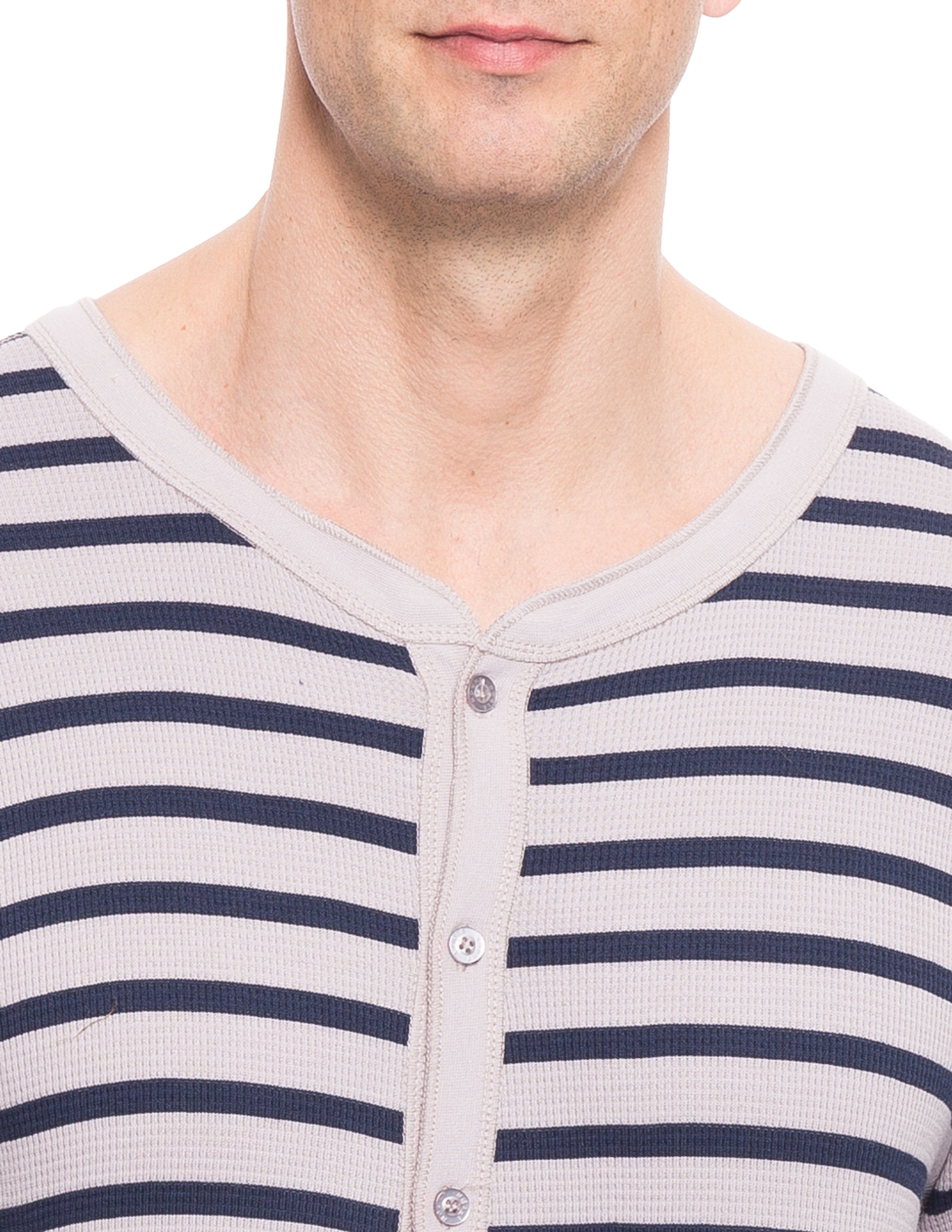 Stripes Heather Grey/Navy