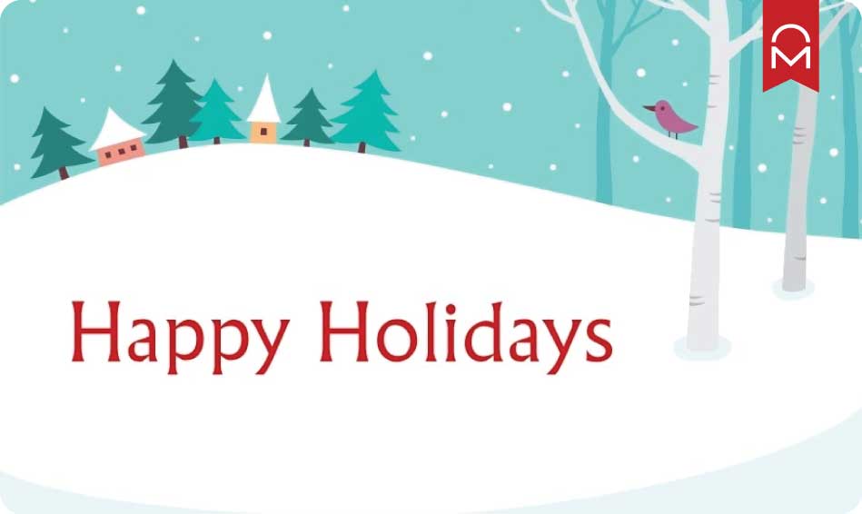 Happy Holidays eGift Card (Instant Email Delivery)