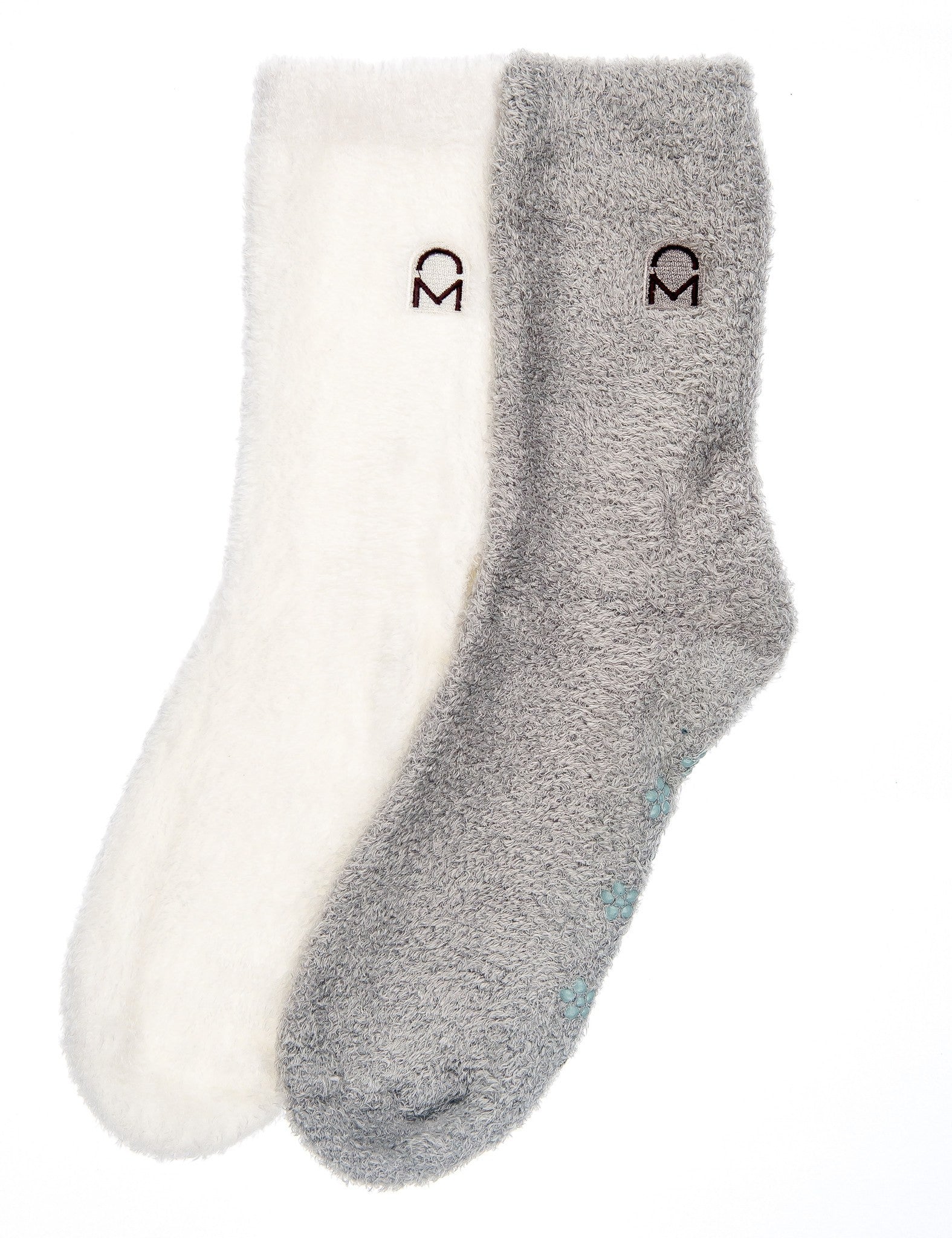 Women's Soft Anti-Skid Winter Feather Socks - 2-Pairs
