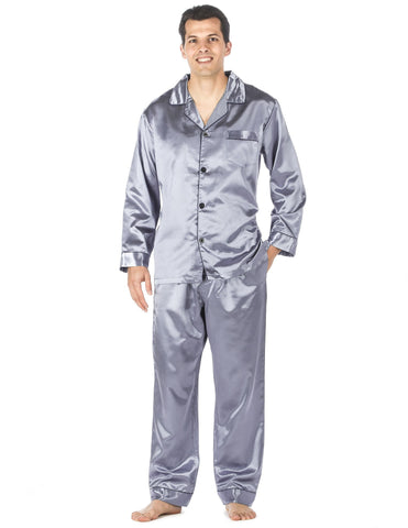 Men's Premium Satin Pajama Sleepwear Set