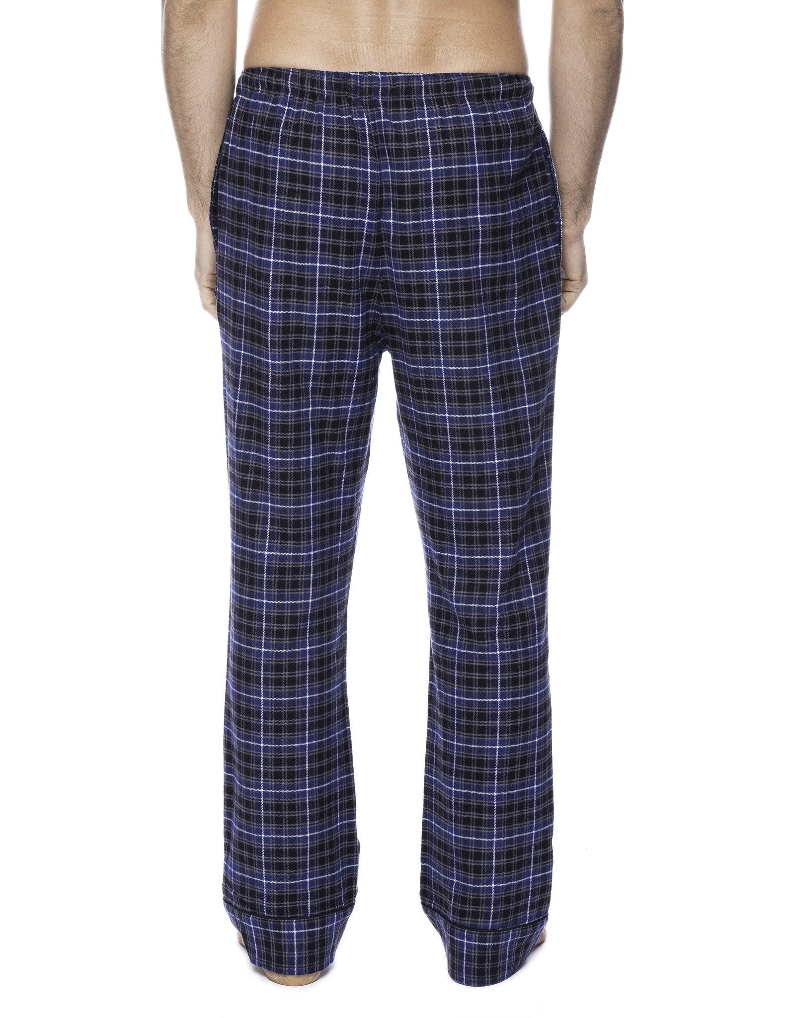 2-Pack (Plaid Burgundy-Grey/Navy-Black)