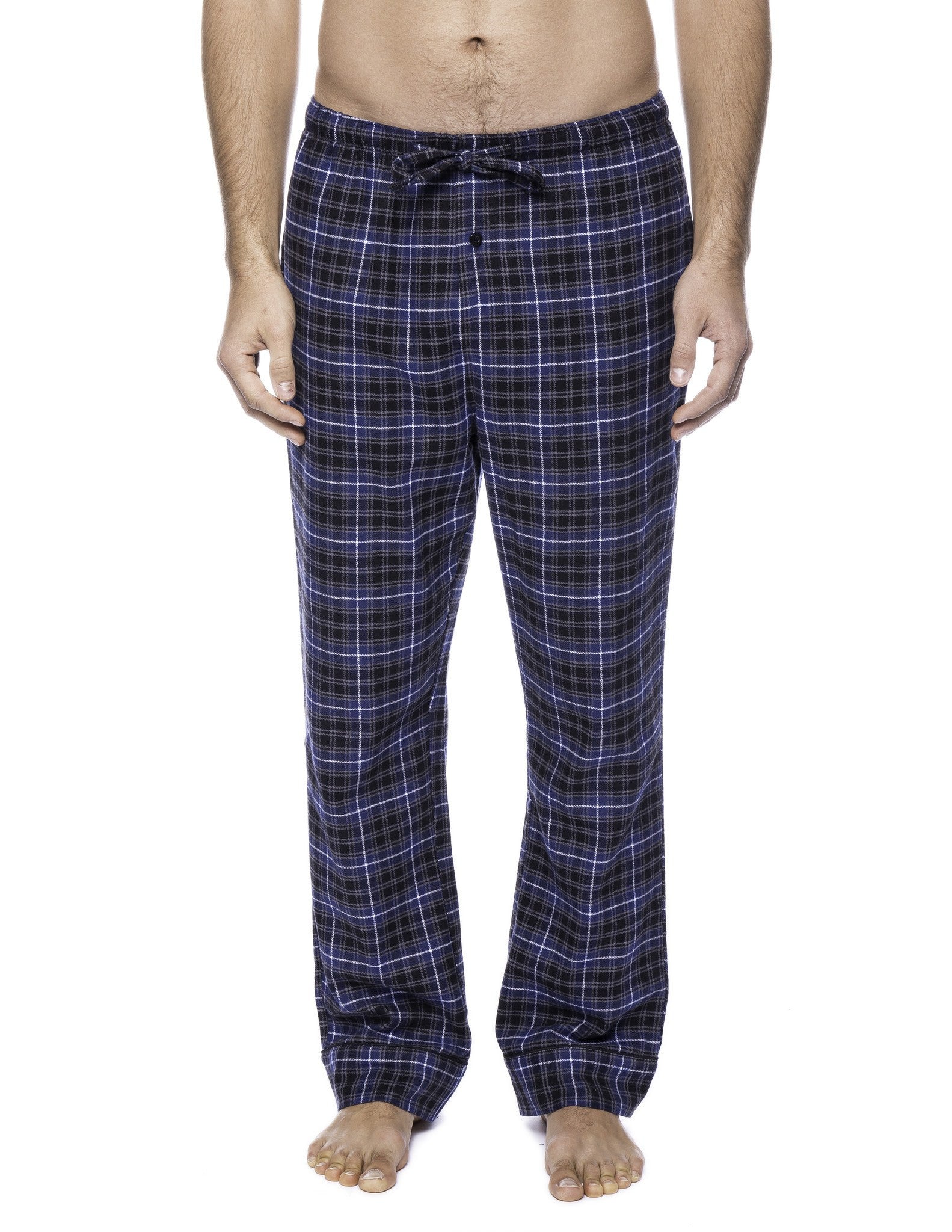 2-Pack (Plaid Burgundy-Grey/Navy-Black)