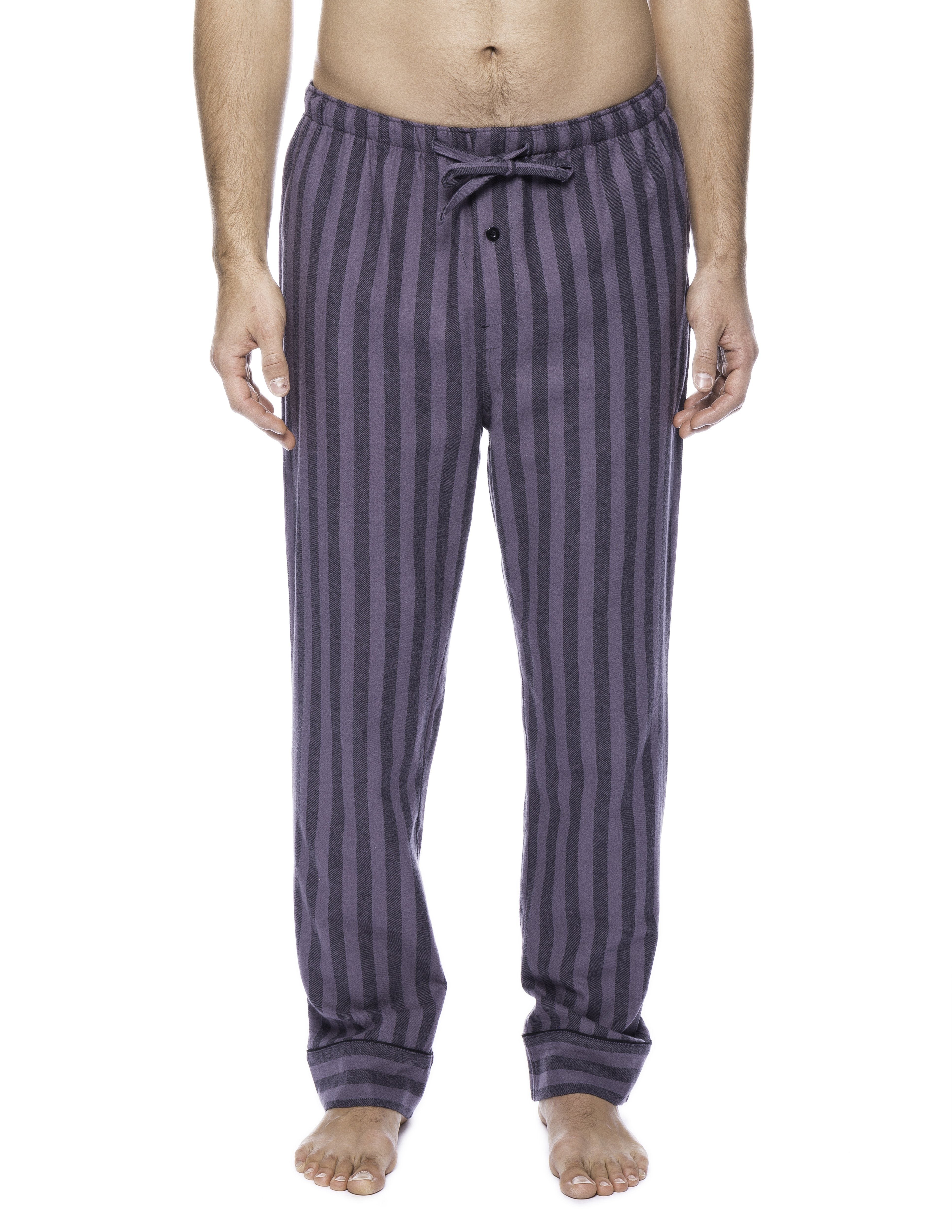 Mens 100% Cotton Flannel Lounge Pants