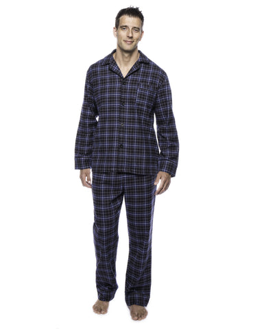 Men's 100% Cotton Flannel Pajama Set