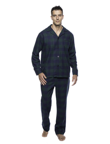 Men's 100% Cotton Flannel Pajama Set