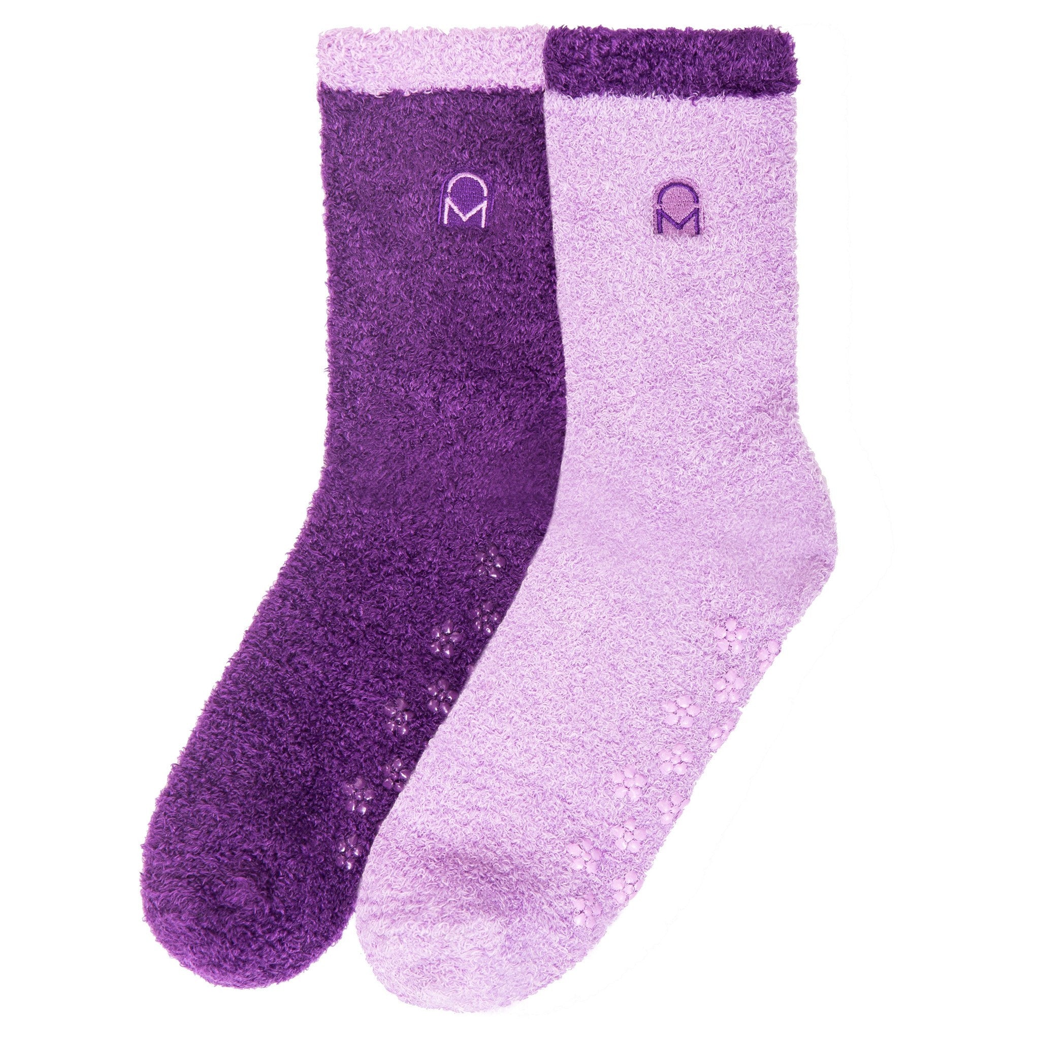 Women's Soft Anti-Skid Winter Feather Socks - 2-Pairs