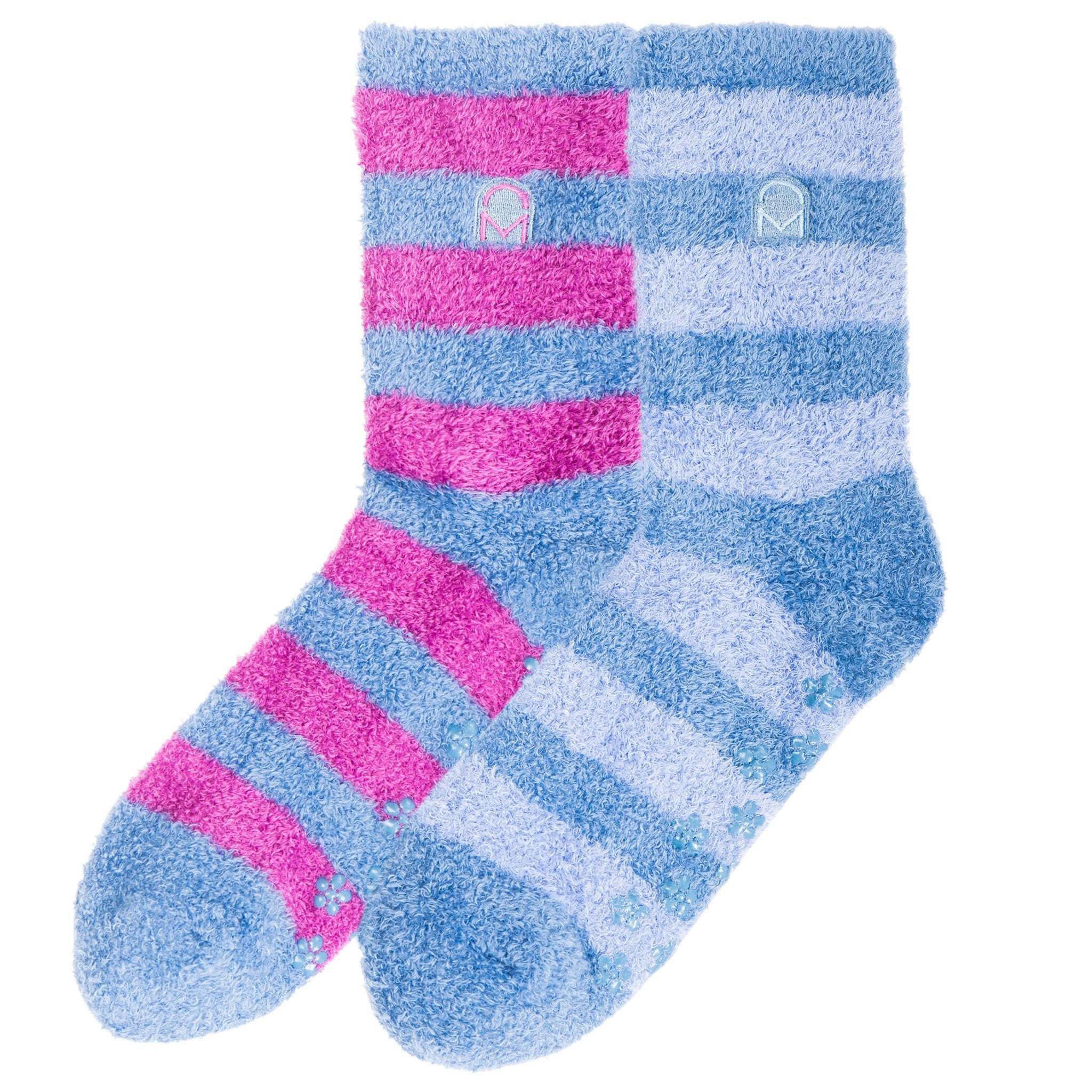 Women's Soft Anti-Skid Winter Feather Socks - 2-Pairs