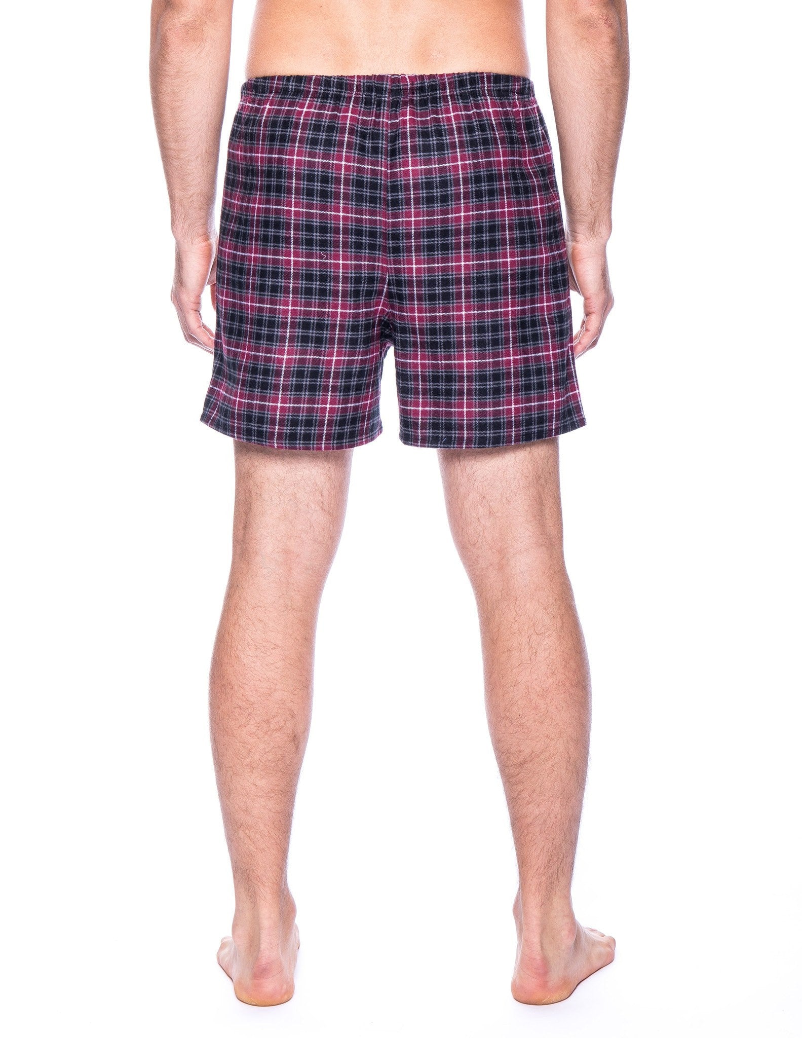 Plaid Burgundy-Grey/Navy-Black