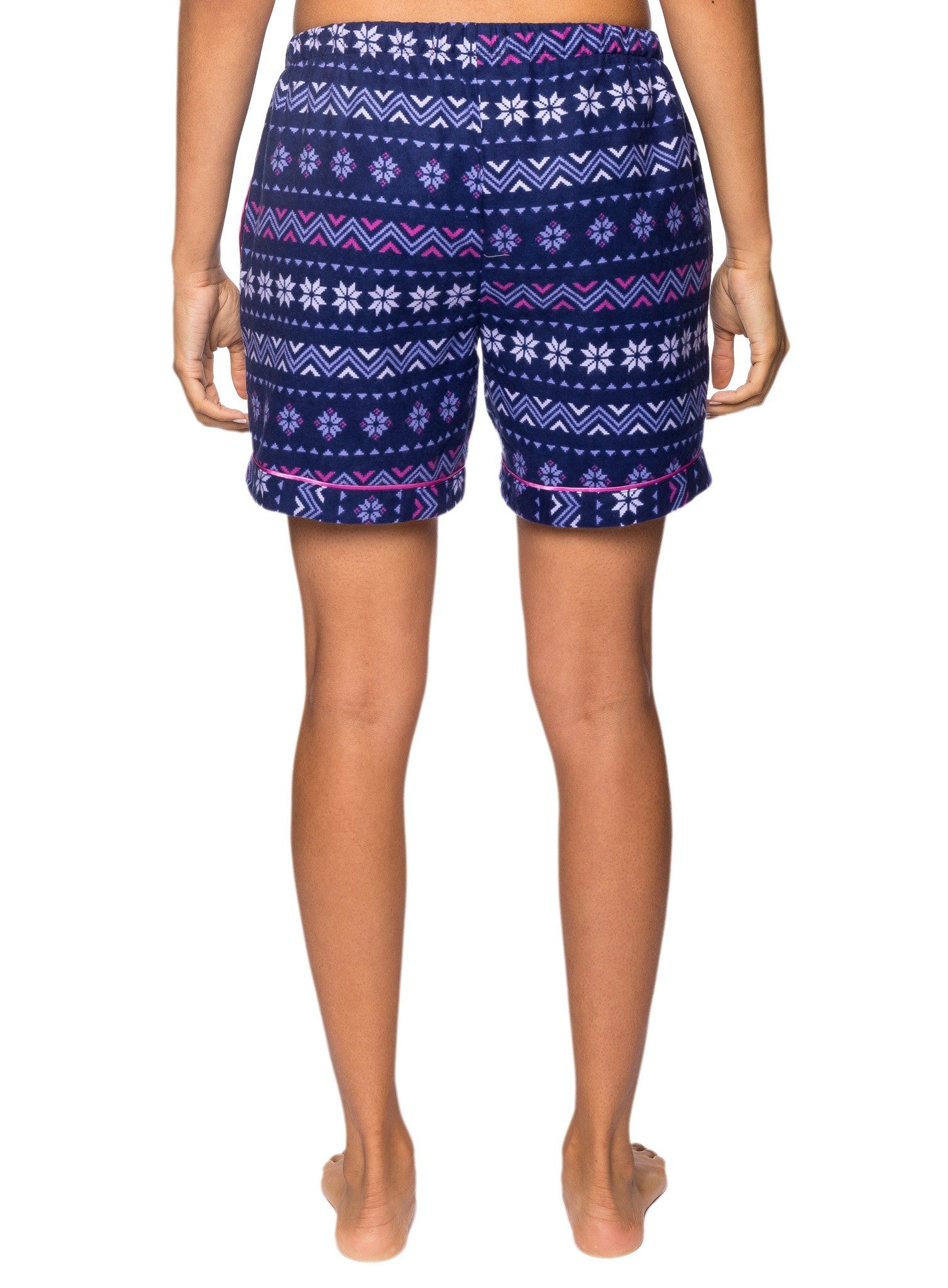 Nordic Snow-Gingham Blue