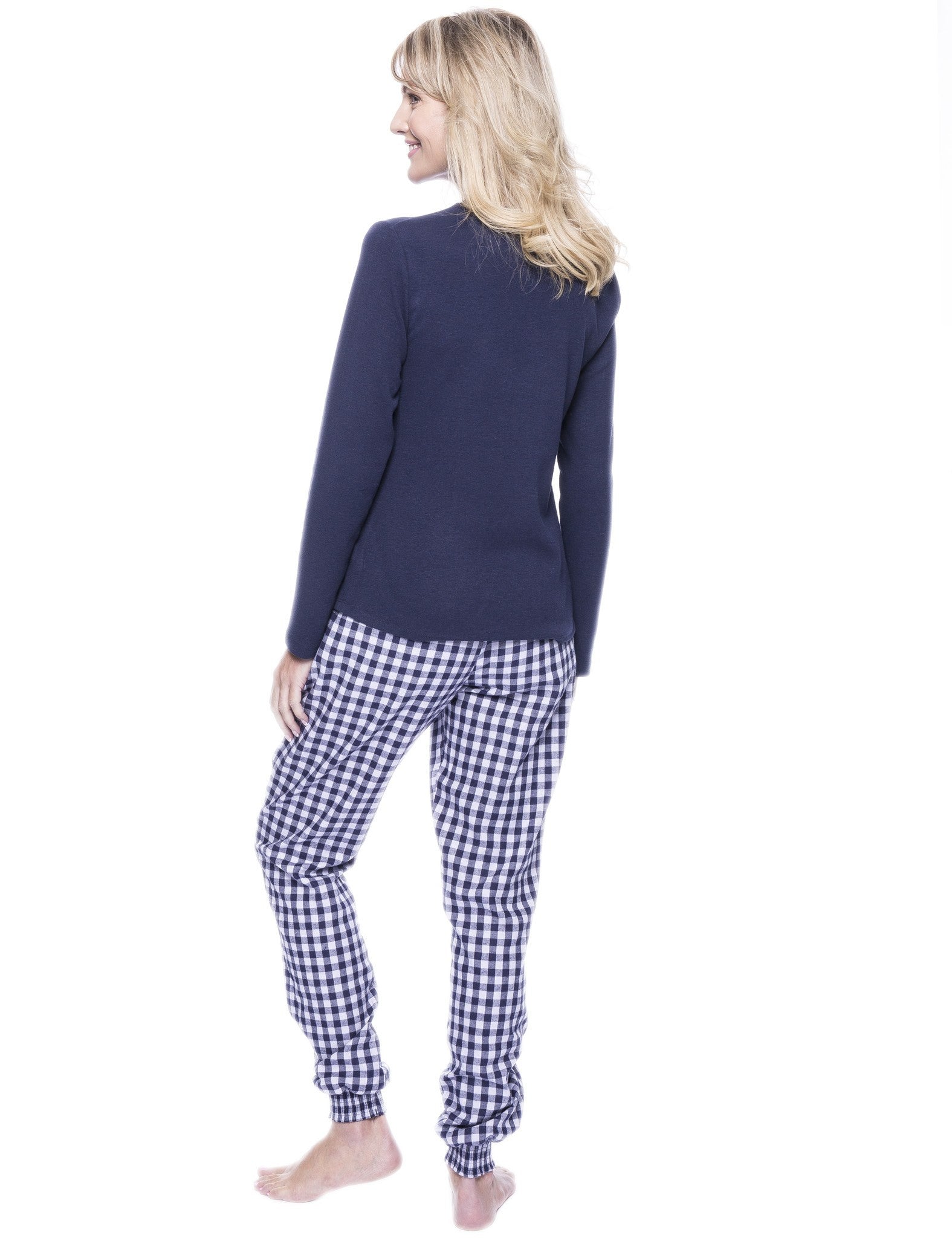 Gingham Blue/Heather