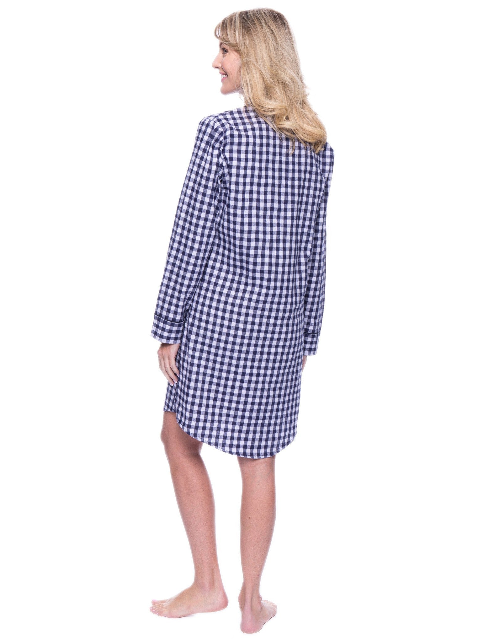 Gingham Blue