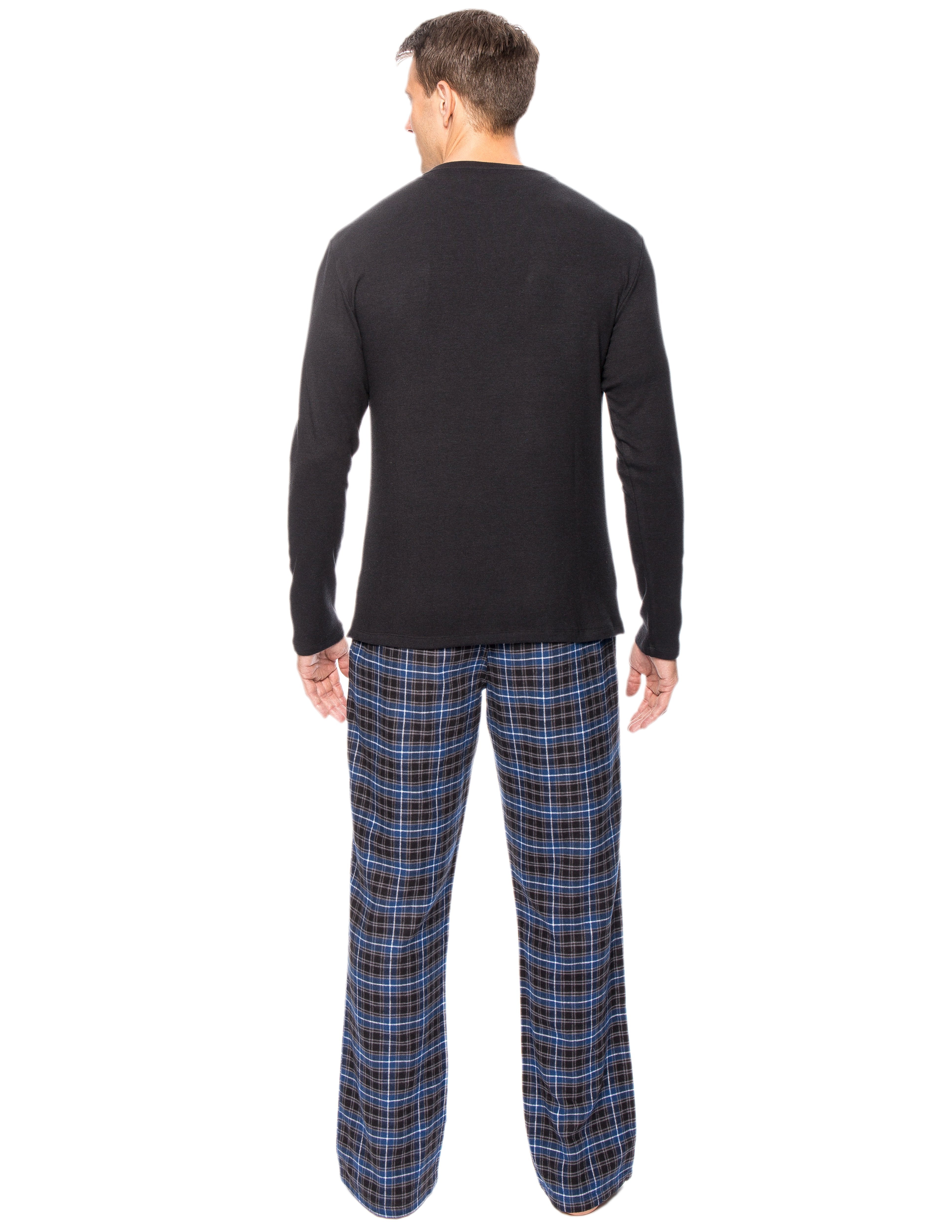 Plaid Navy/Black