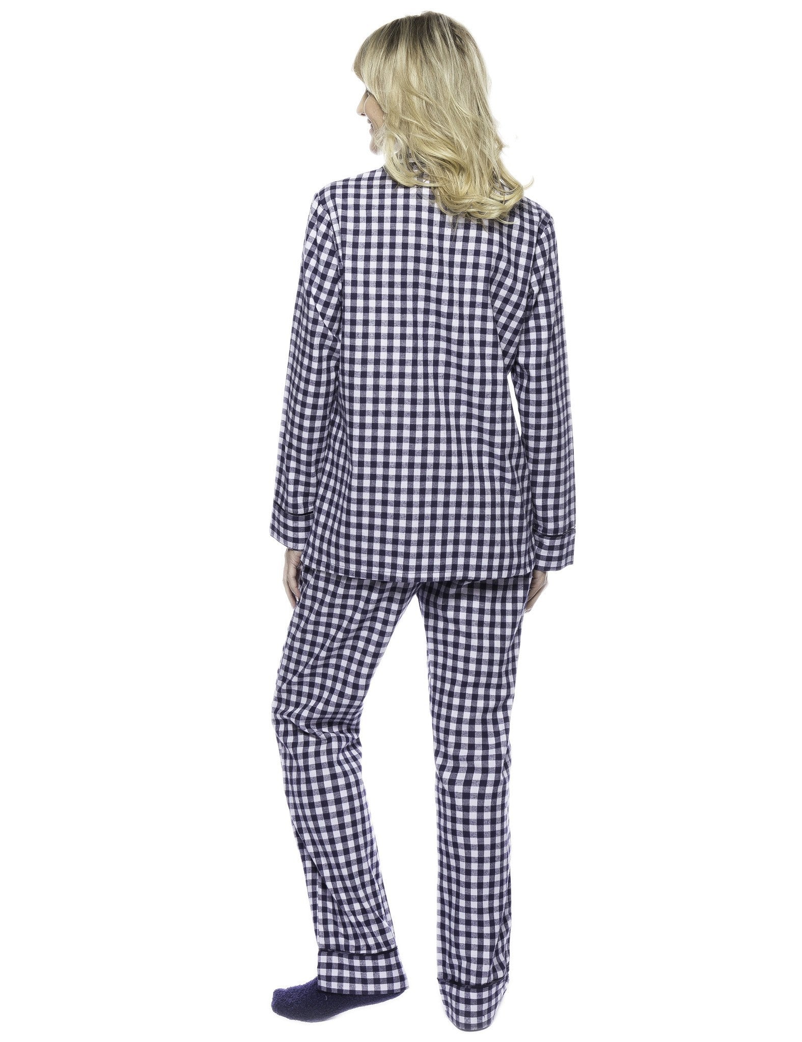 Gingham Blue/Heather