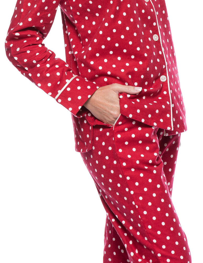 Dots Diva Red-White