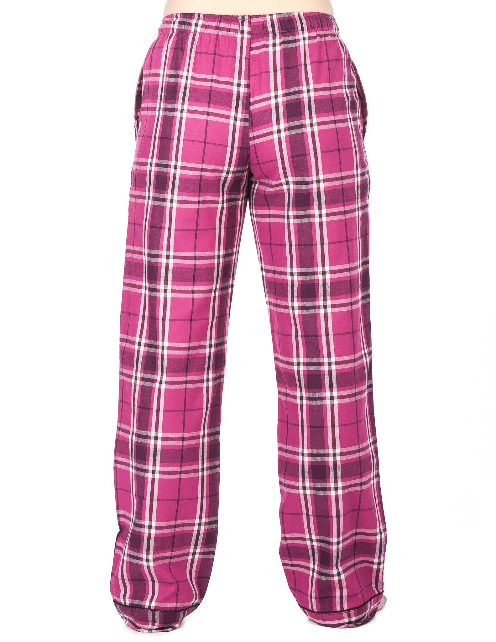 Plaid Purple-Pink/Bird White