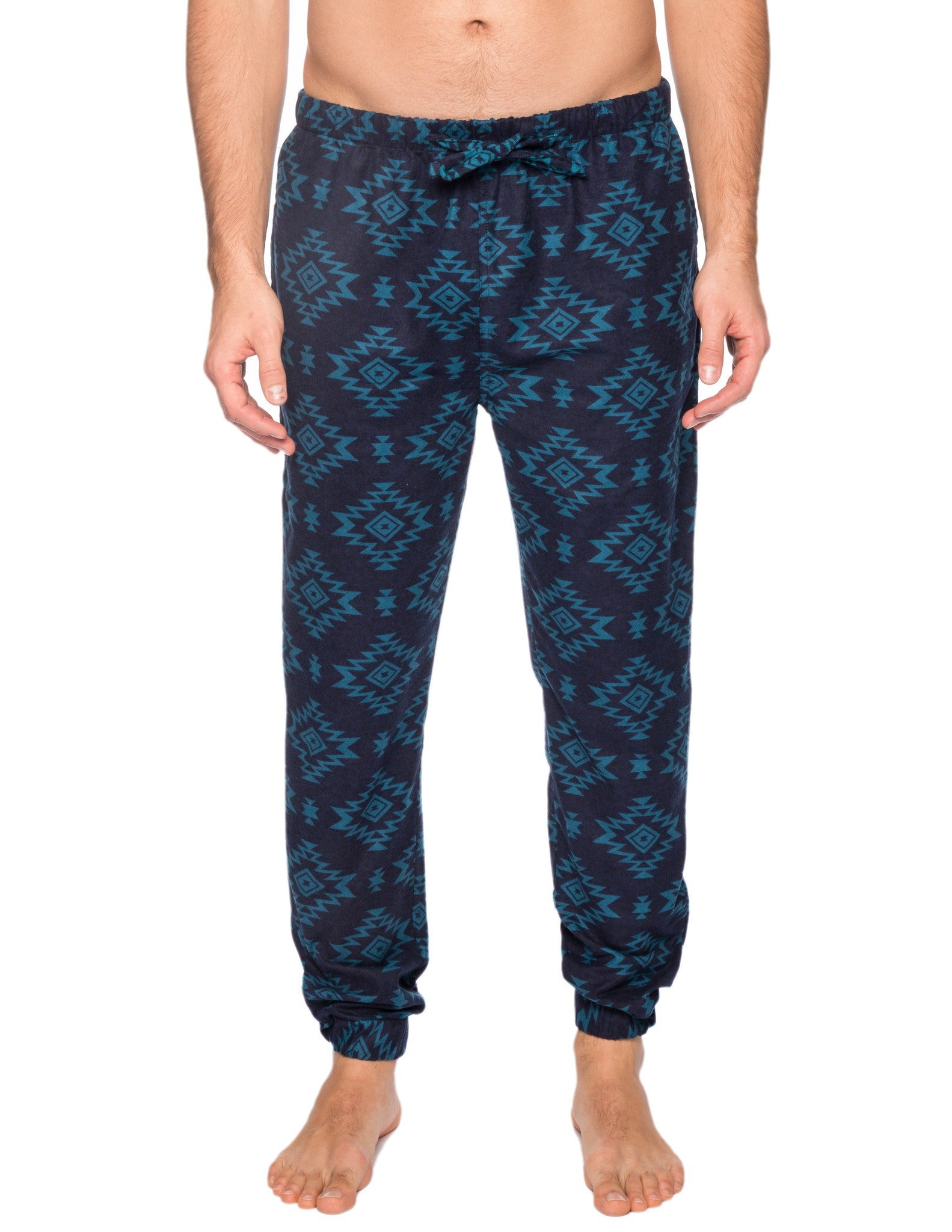 Men's 100% Cotton Flannel Jogger Lounge Pant