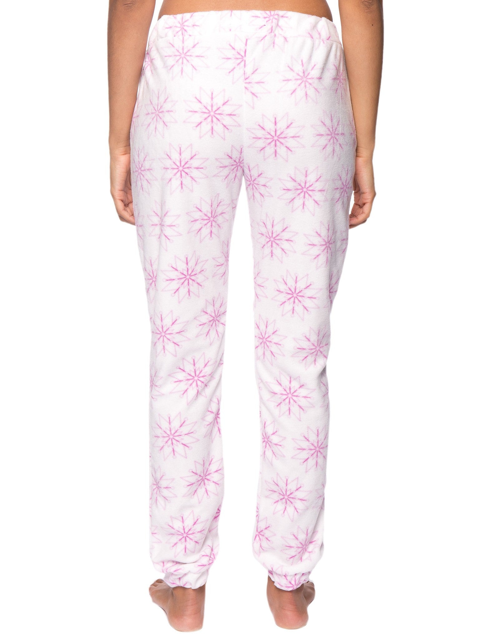 Snowflakes White/Purple