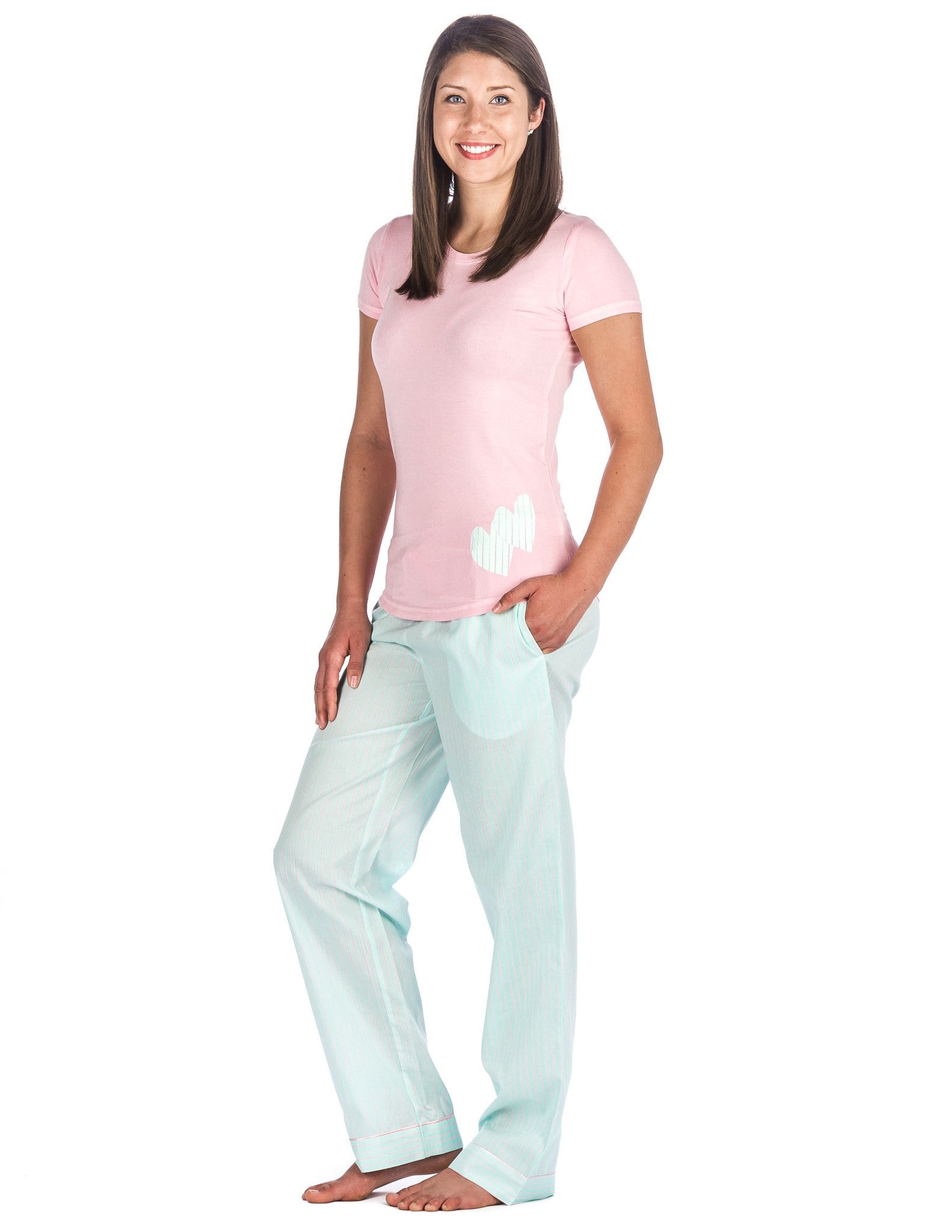 Women's Premium Cotton Poplin Lounge/Sleepwear Set