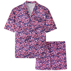 Men's Premium Satin Short Pajama Set