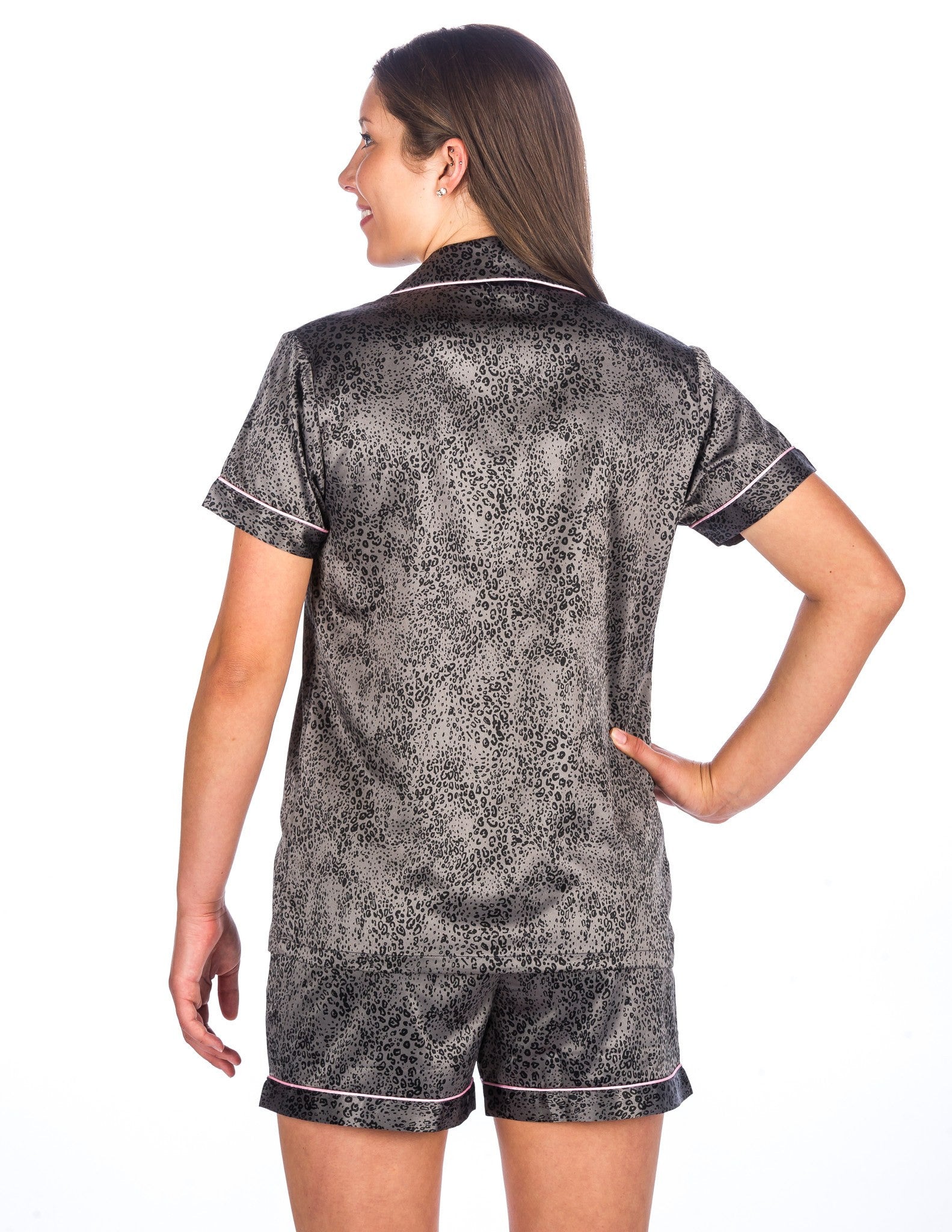 Leopard - Gray/Black