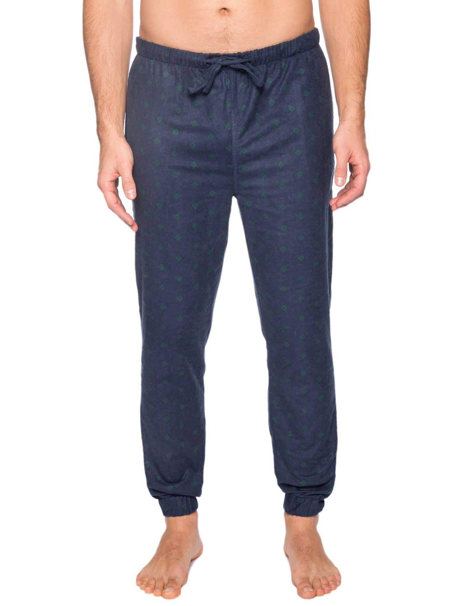 Men's 100% Cotton Flannel Jogger Lounge Pant