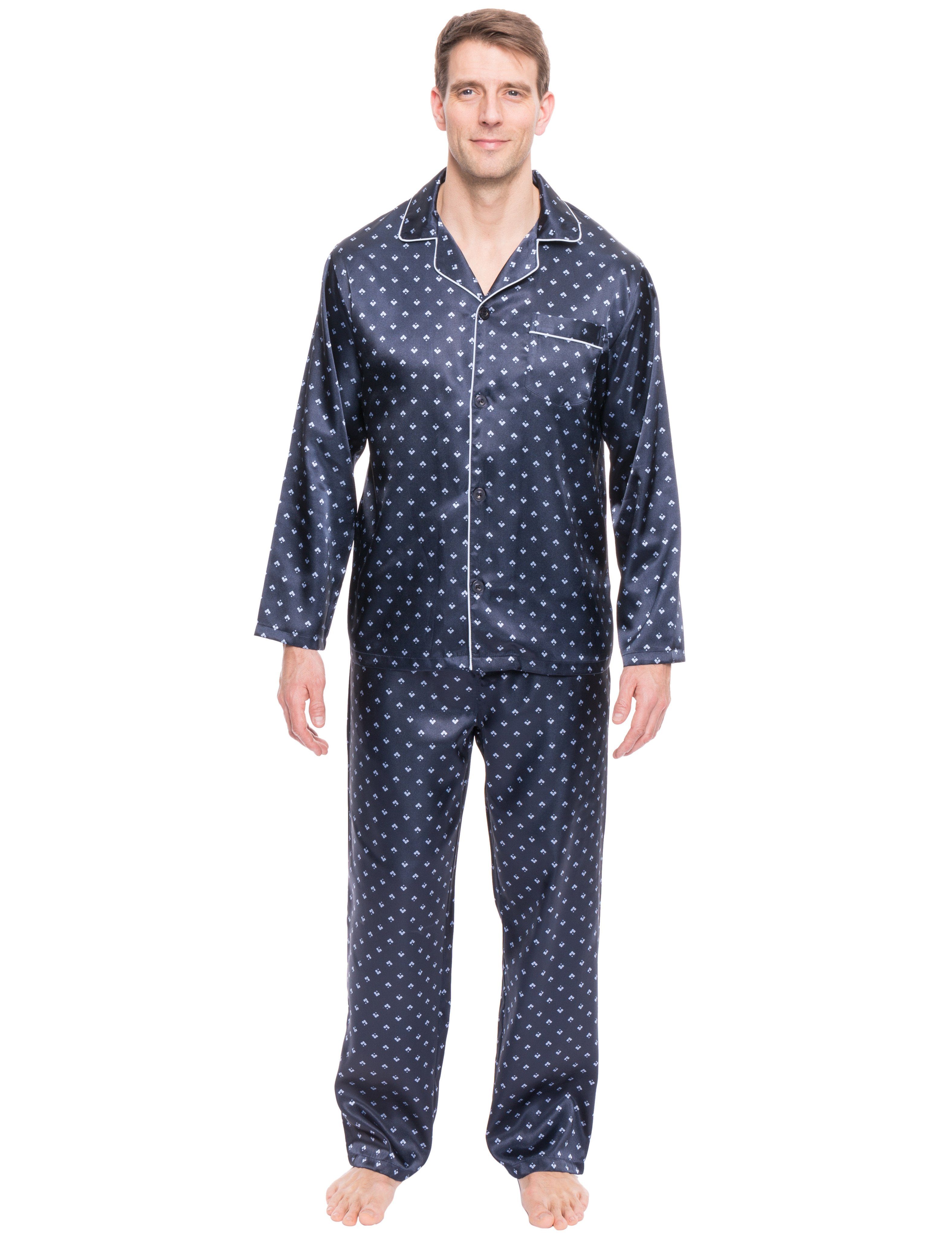 Mens Satin Sleepwear/Pajama Set