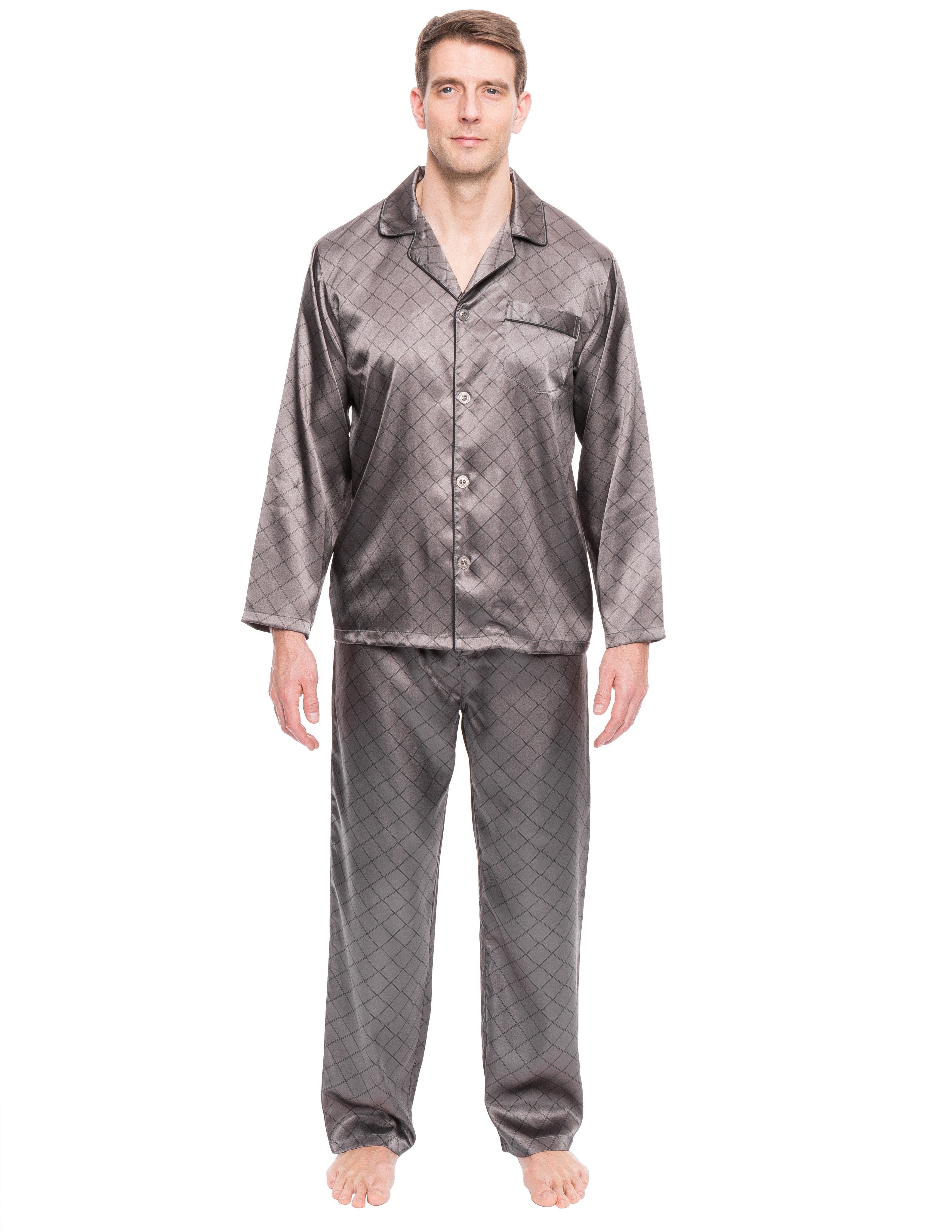 Mens Satin Sleepwear/Pajama Set