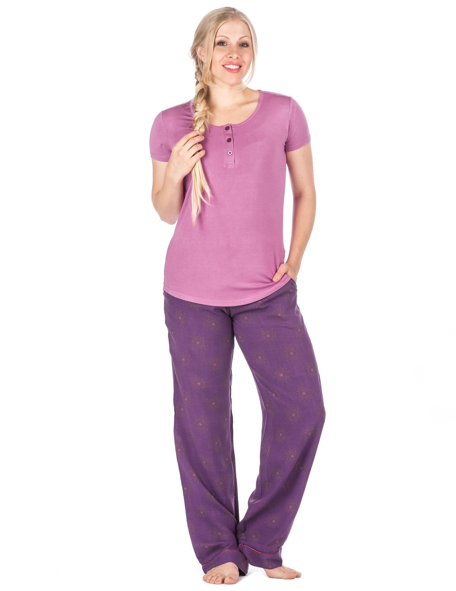 Women's Cool Breeze Woven Lounge Set