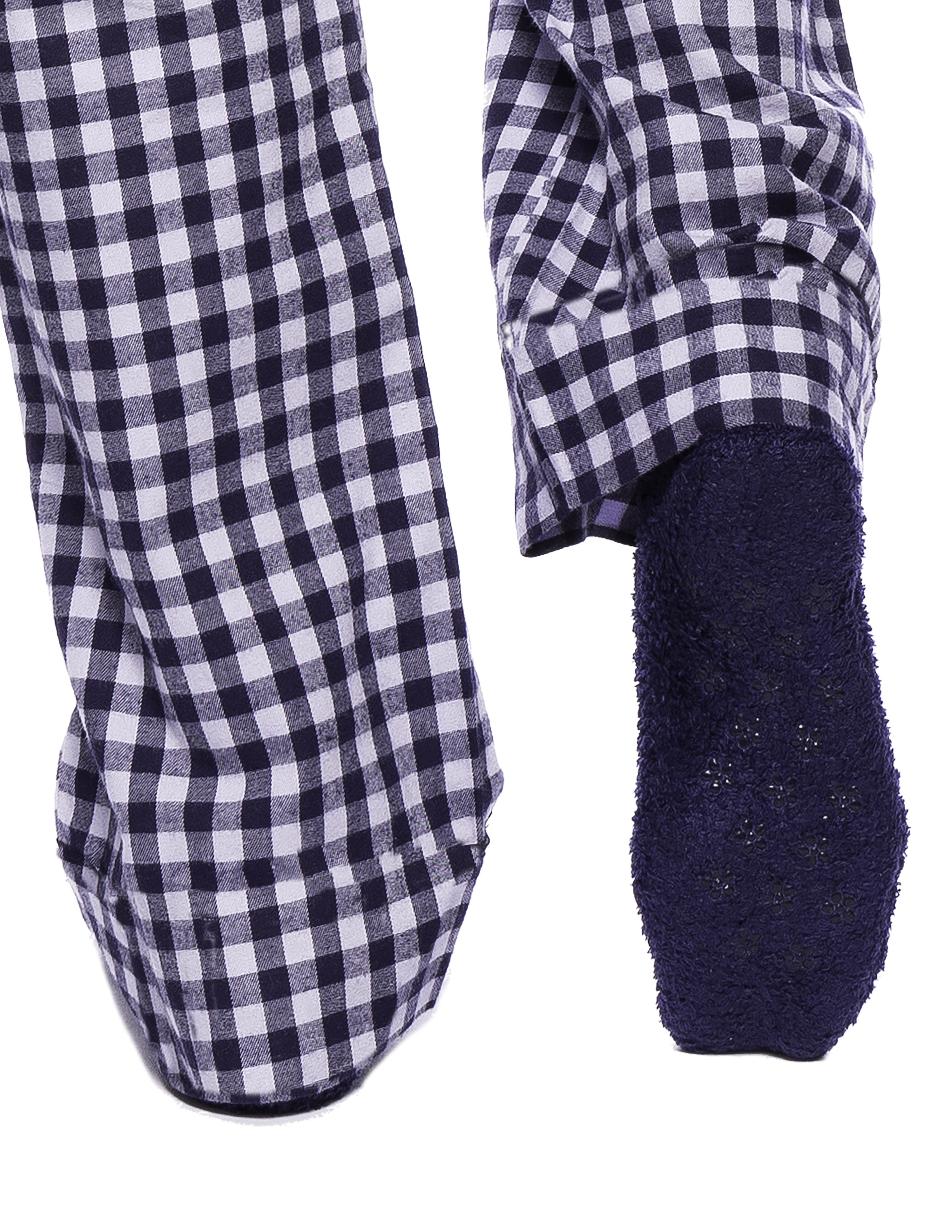 Gingham Blue/Heather