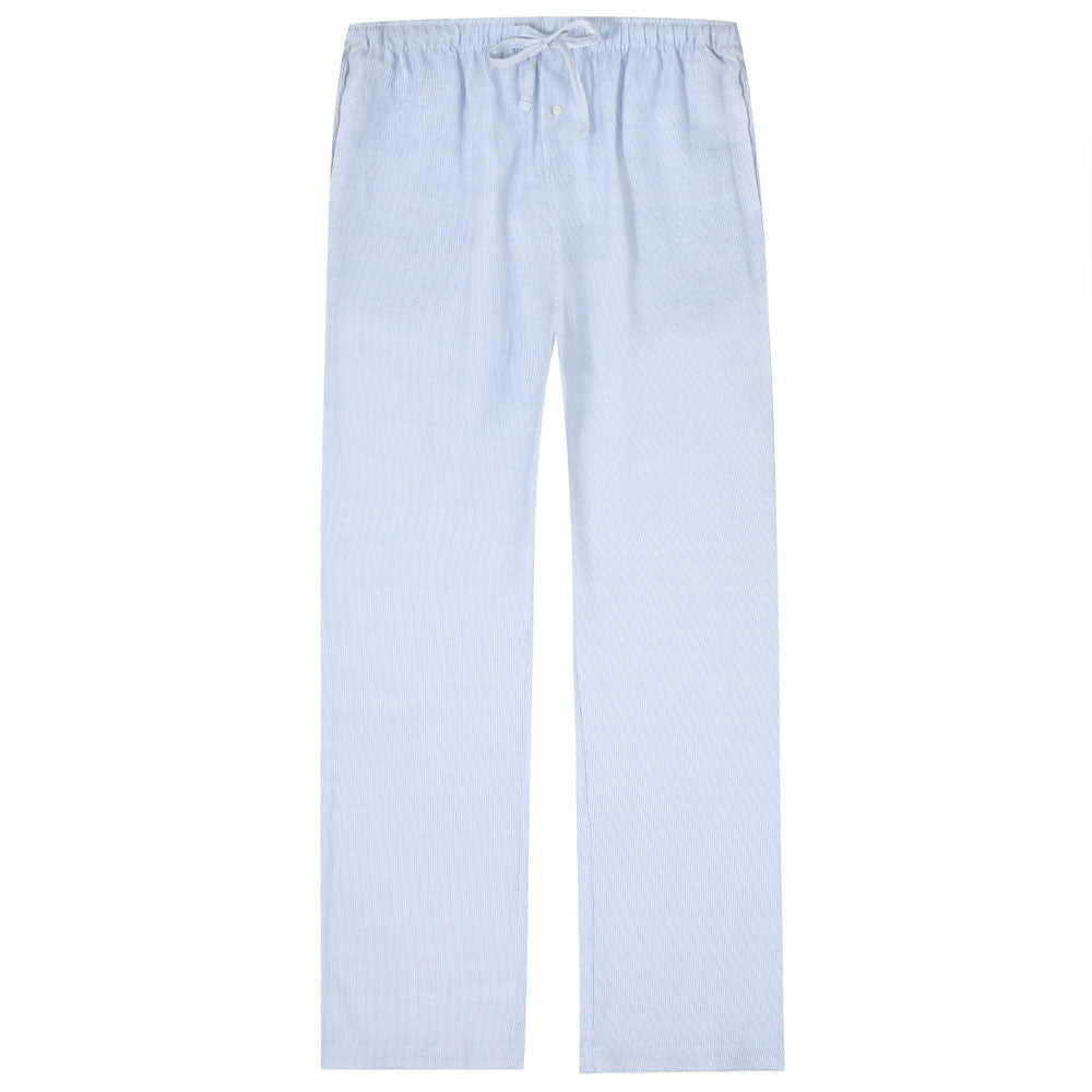 Noble Mount 100% Linen Men's Pajama Lounge Pants