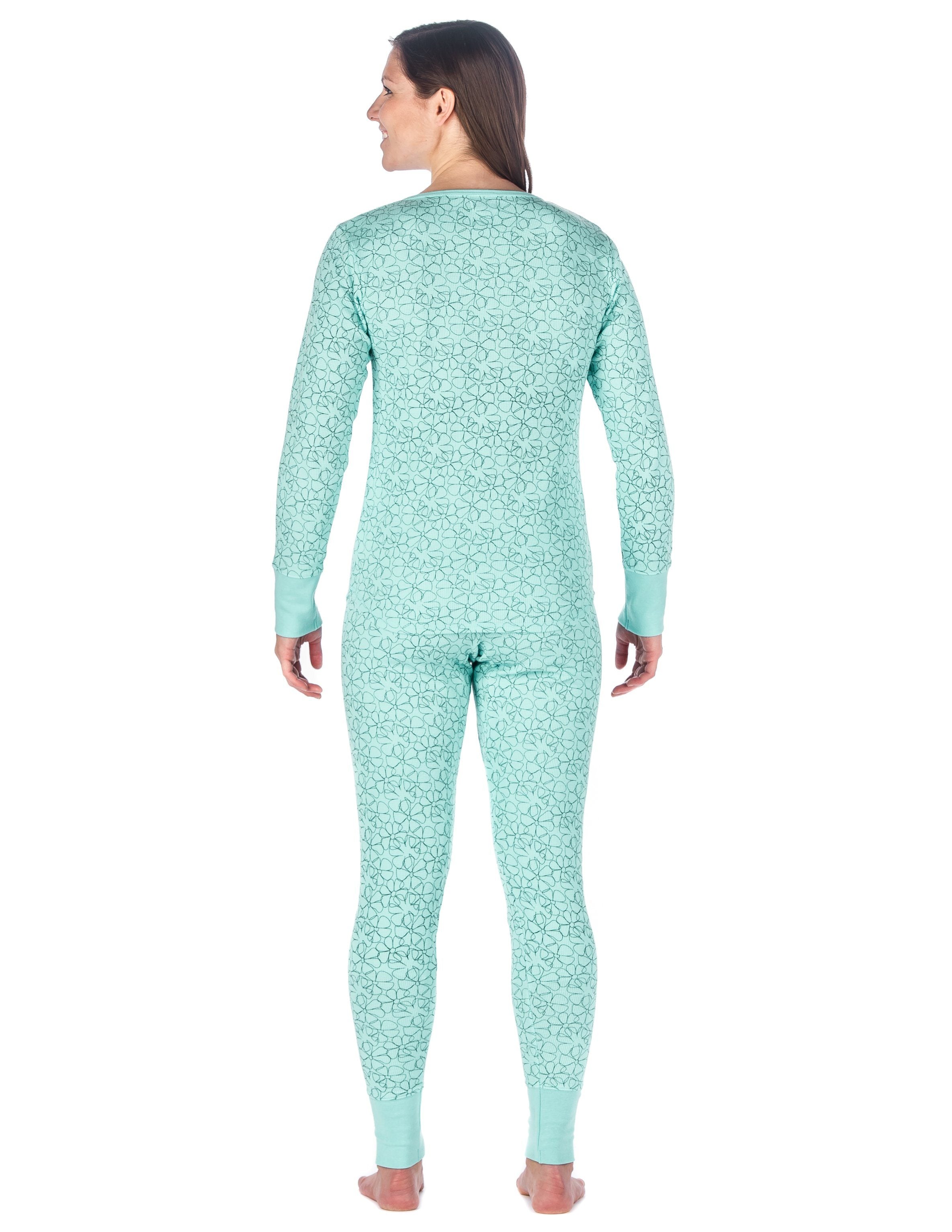 Floral - Aqua