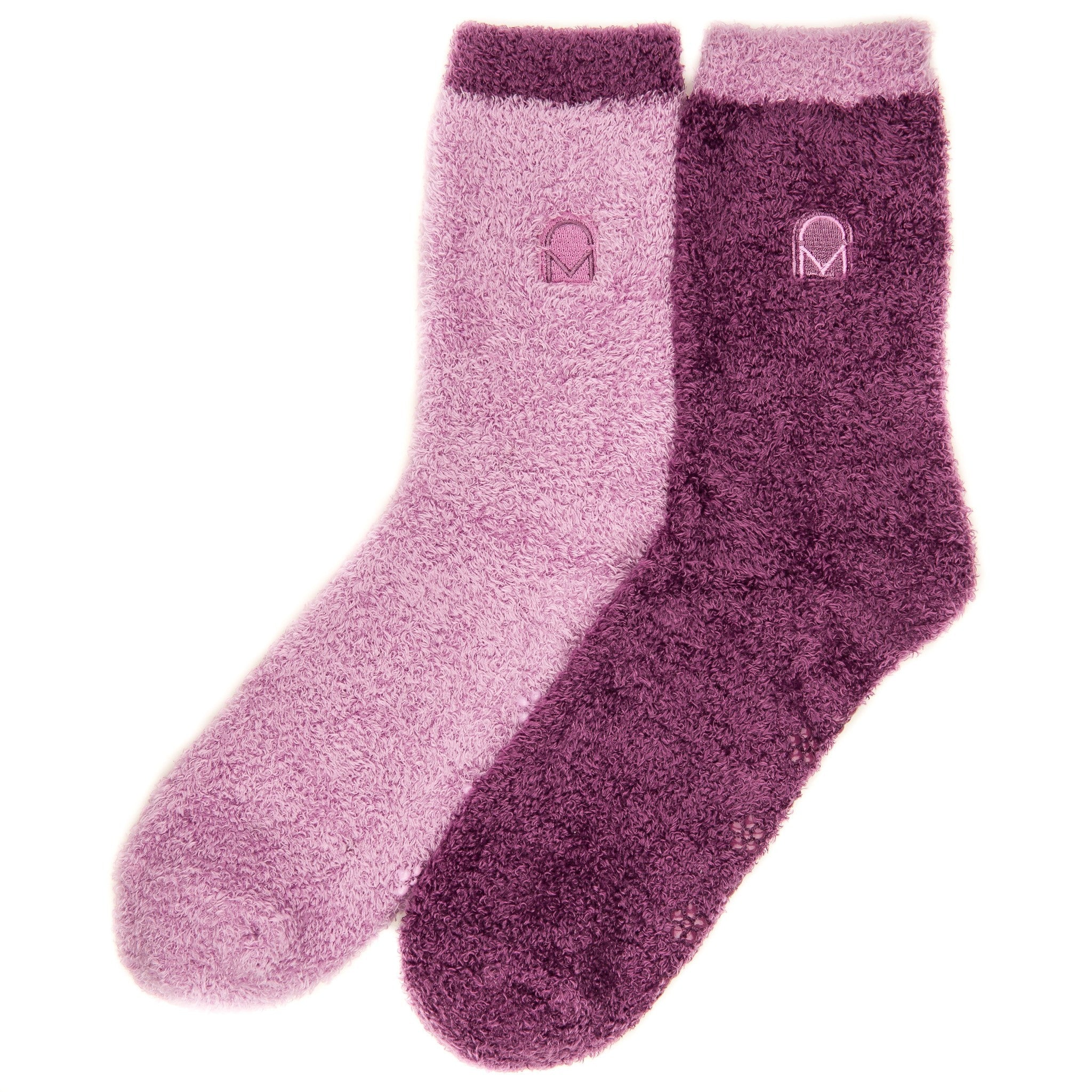 Women's Soft Anti-Skid Winter Feather Socks - 2-Pairs