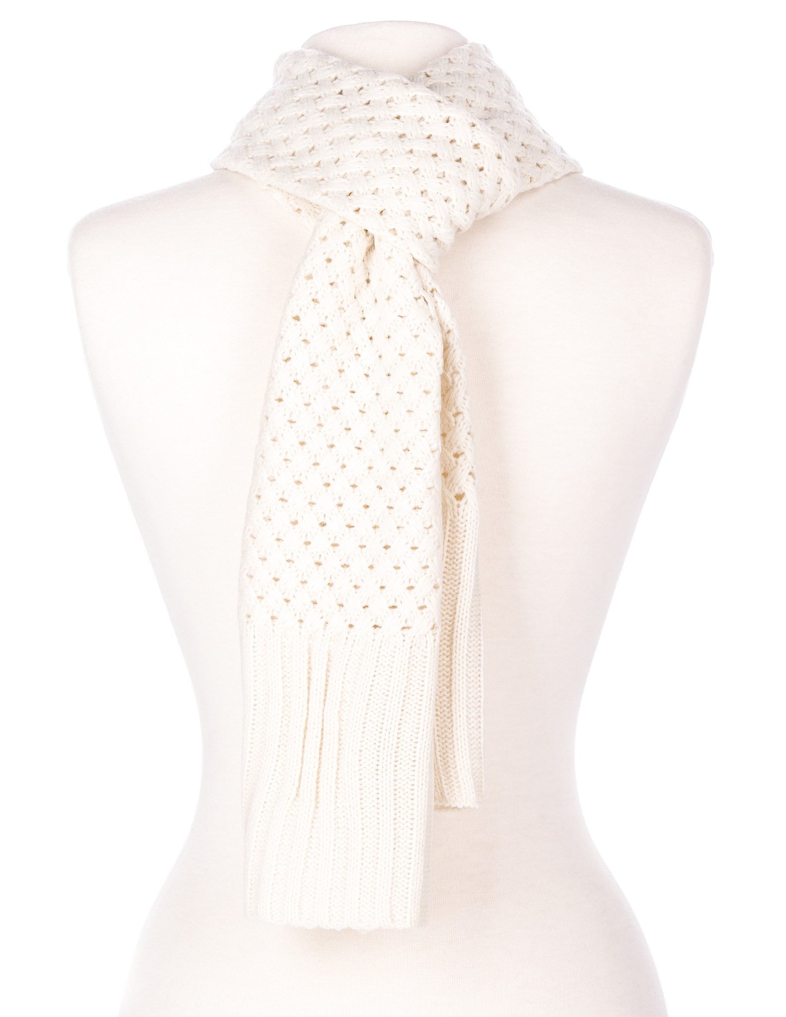 Men's Solid Weave Everyday Winter Scarf
