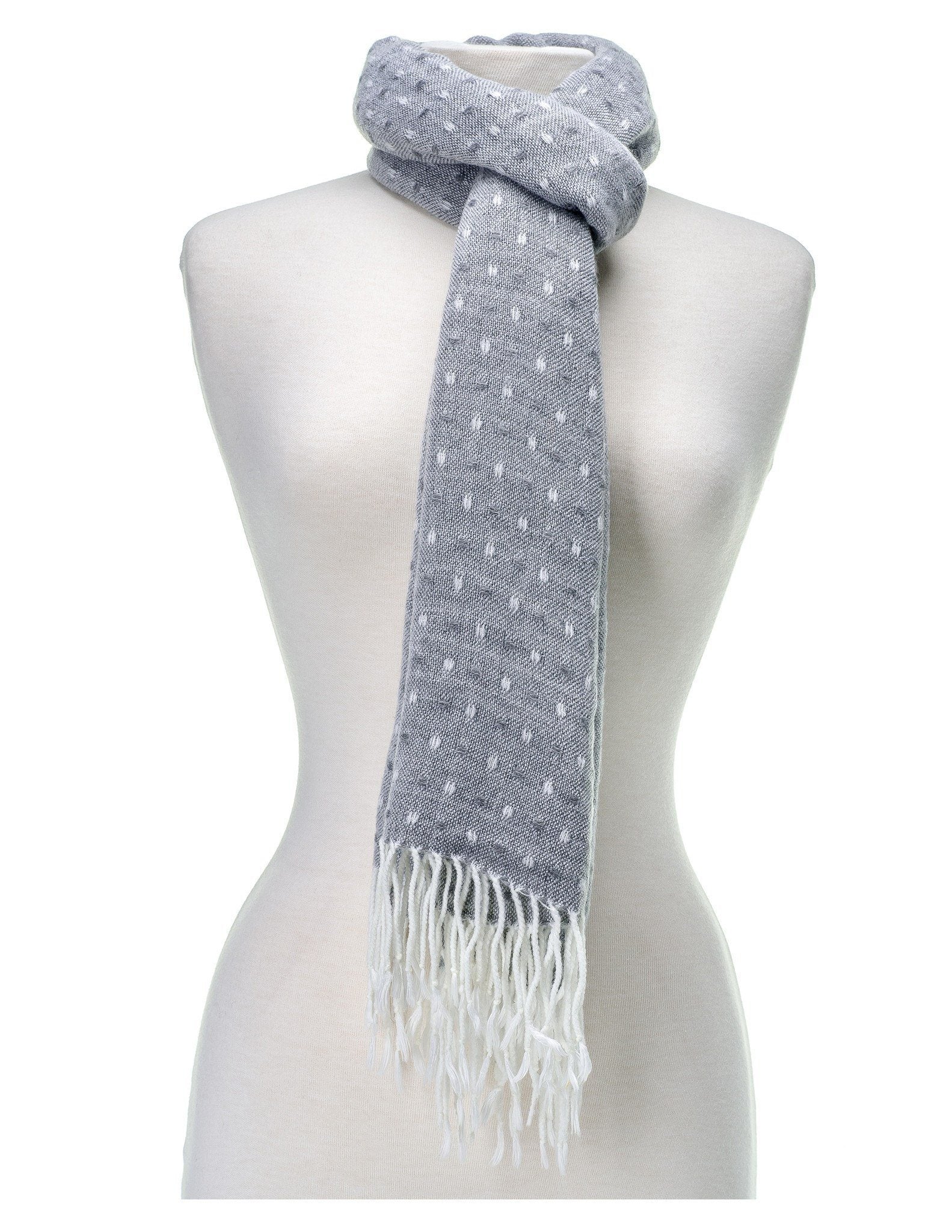 'Toasty' Warm Soft Premium Winter Scarf - Dot Pattern