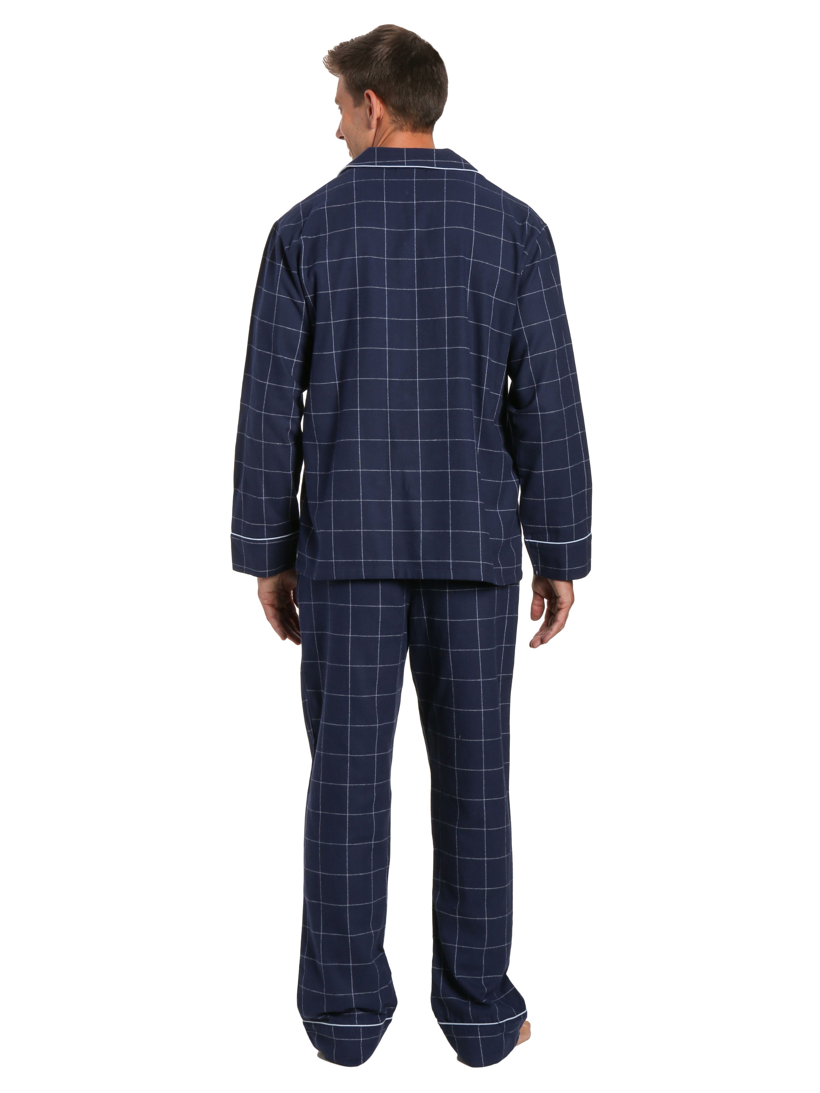 Windowpane Checks - Navy