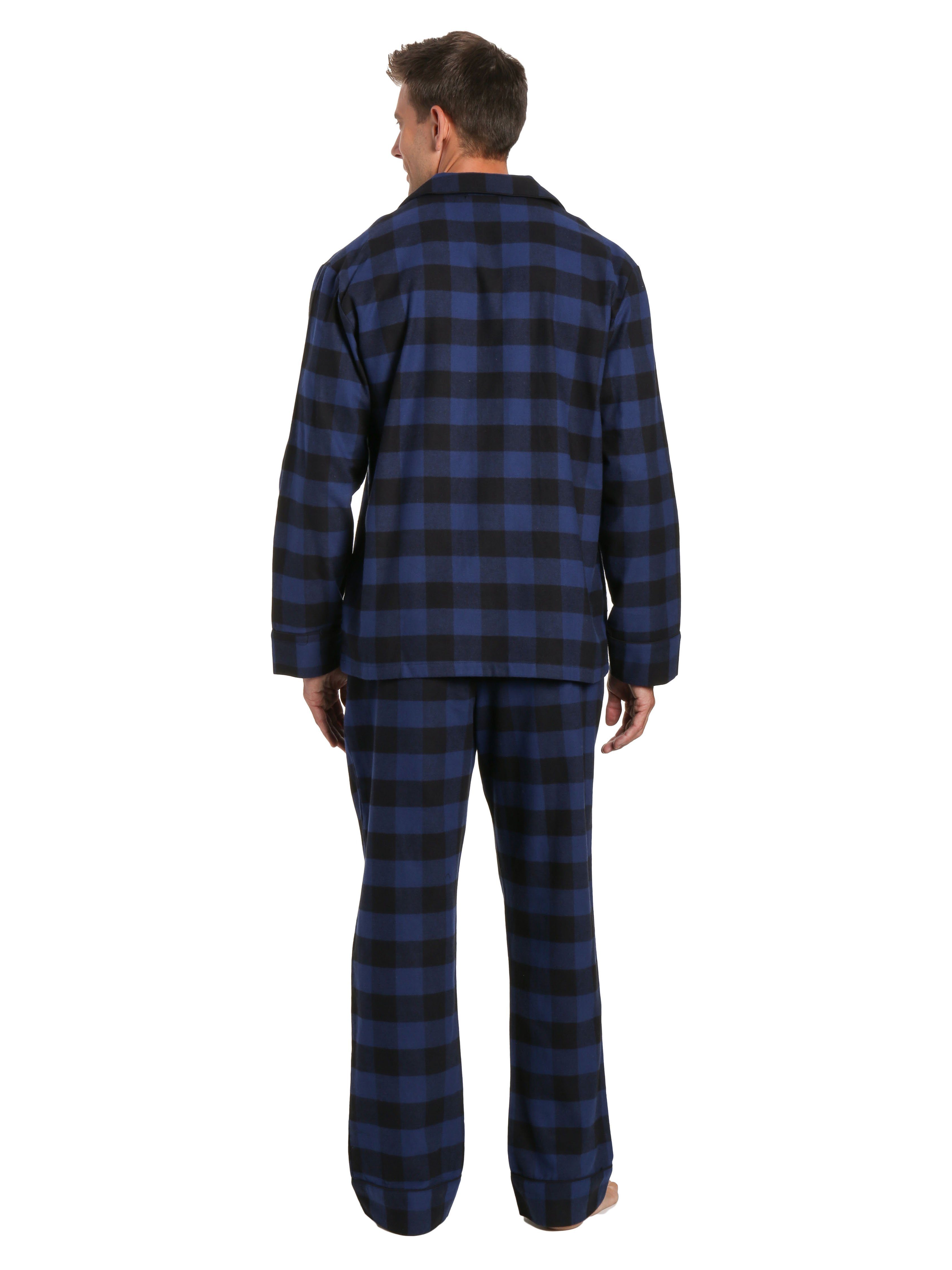 Gingham Checks - Black-Blue